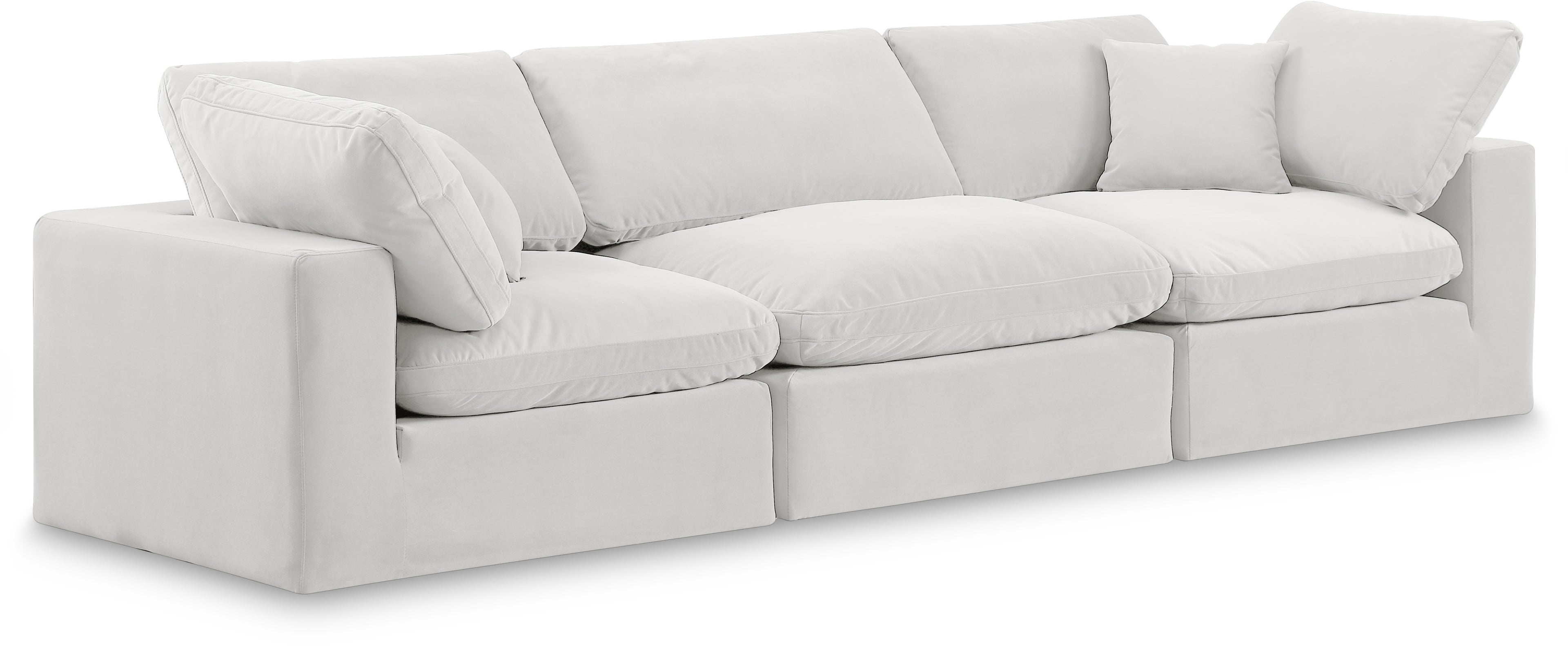 Comfy Velvet Modular Sofa