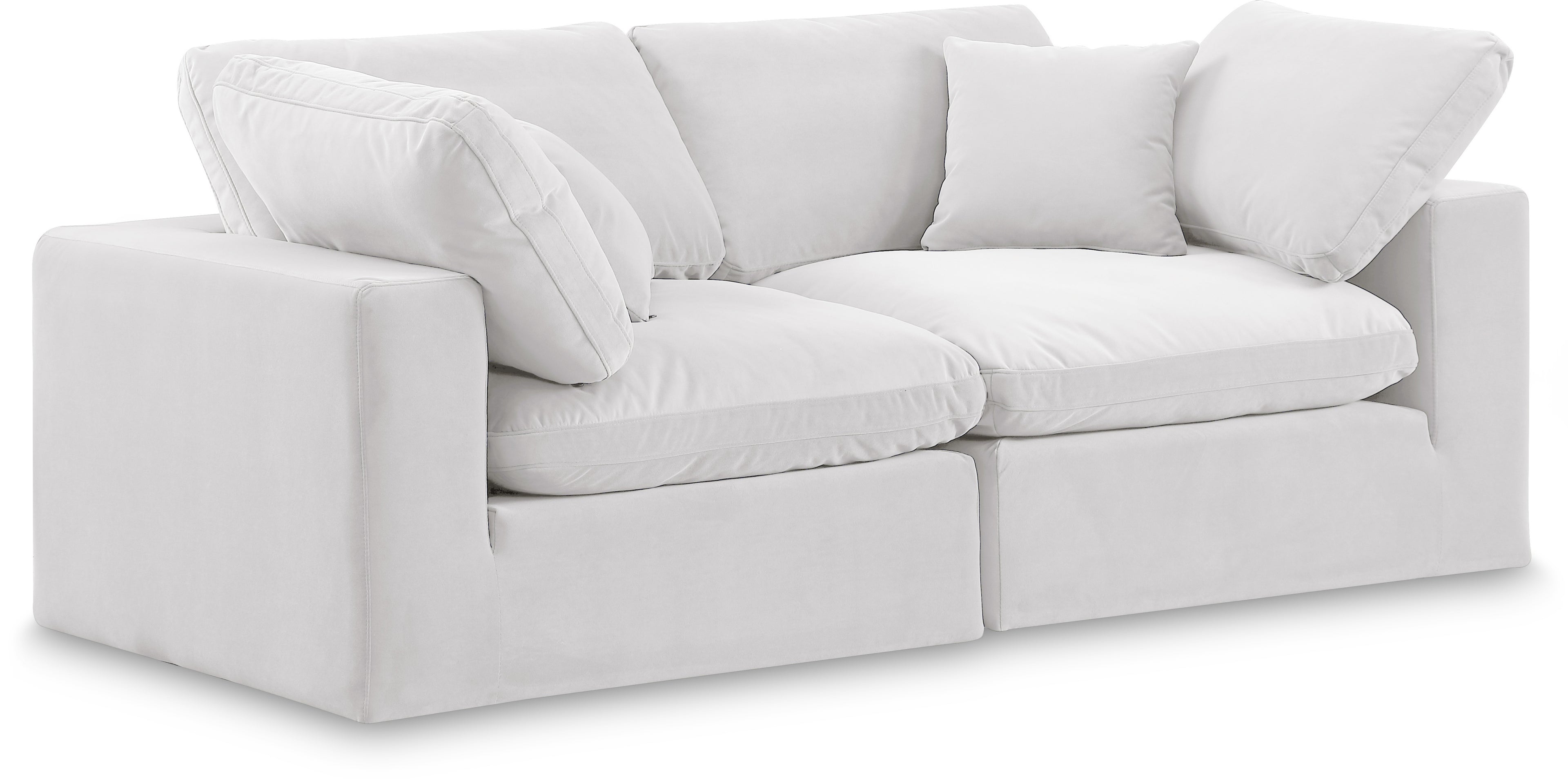 Comfy Velvet Modular Sofa