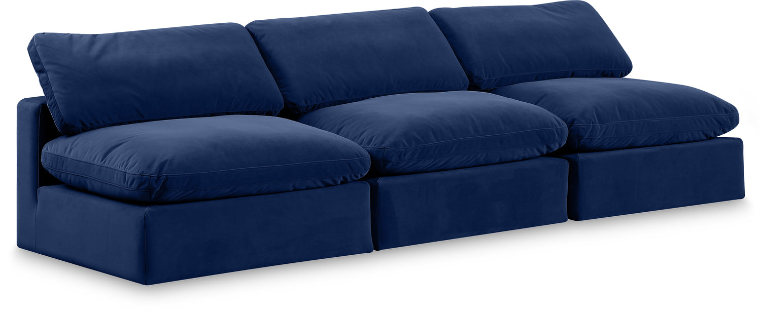 Comfy Velvet Modular Sofa