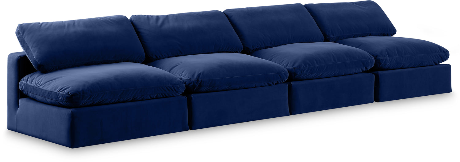 Comfy Velvet Modular Sofa