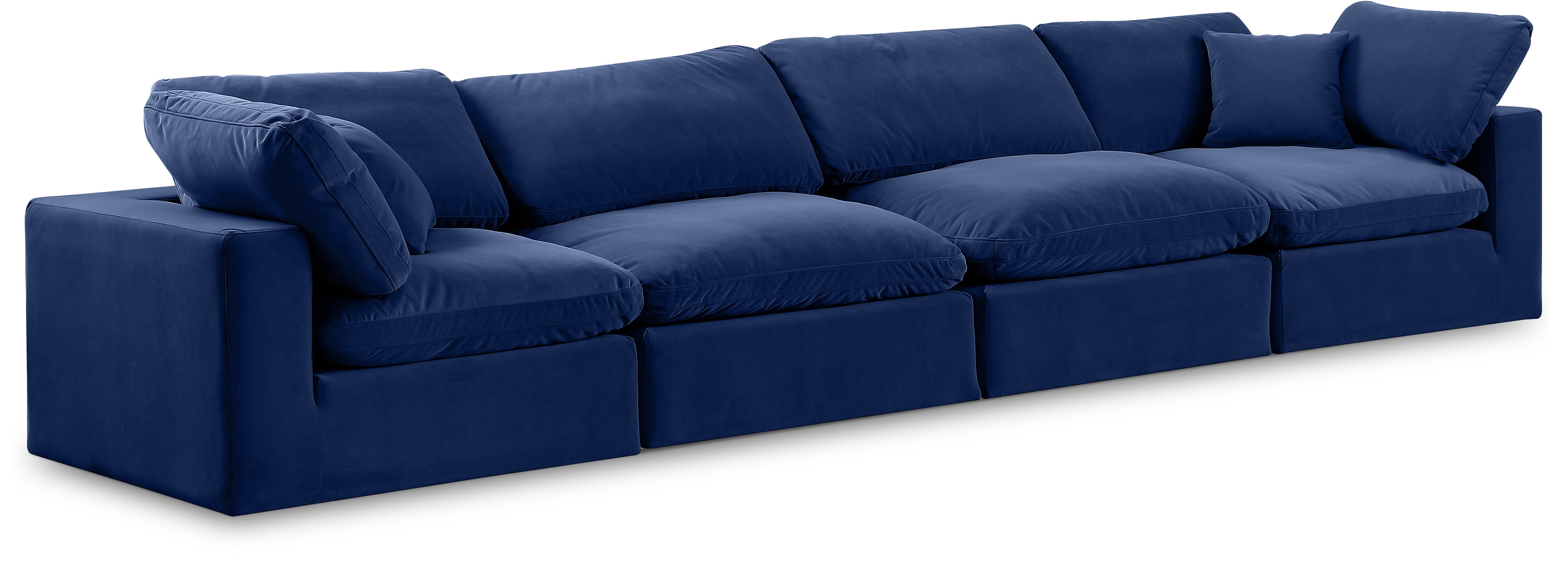 Comfy Velvet Modular Sofa