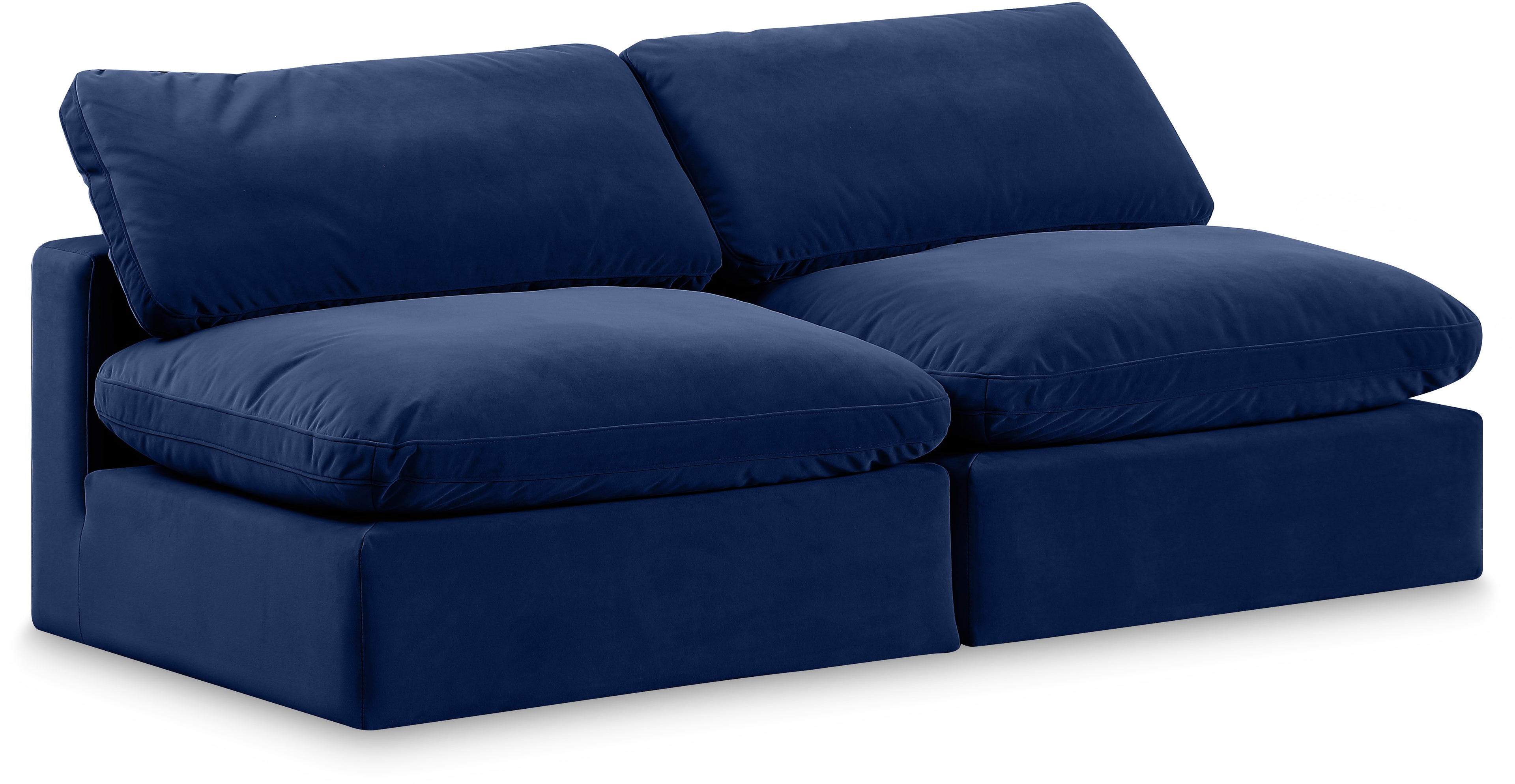 Comfy Velvet Modular Sofa