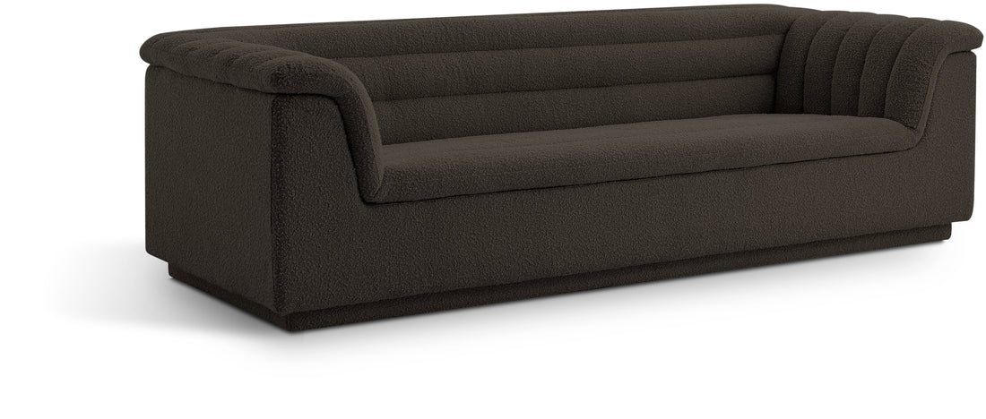 Cascade Boucle Fabric Sofa