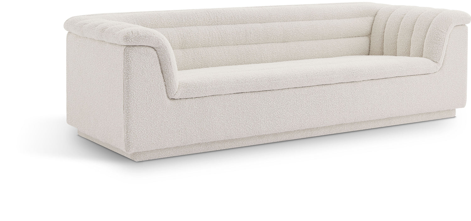 Cascade Boucle Fabric Sofa