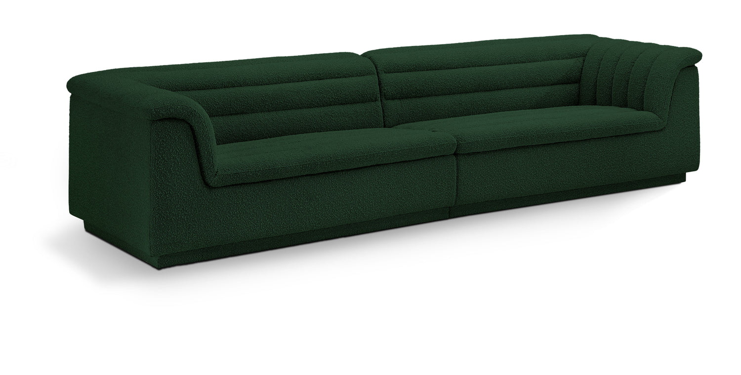 Cascade Boucle Fabric Modular Sofa