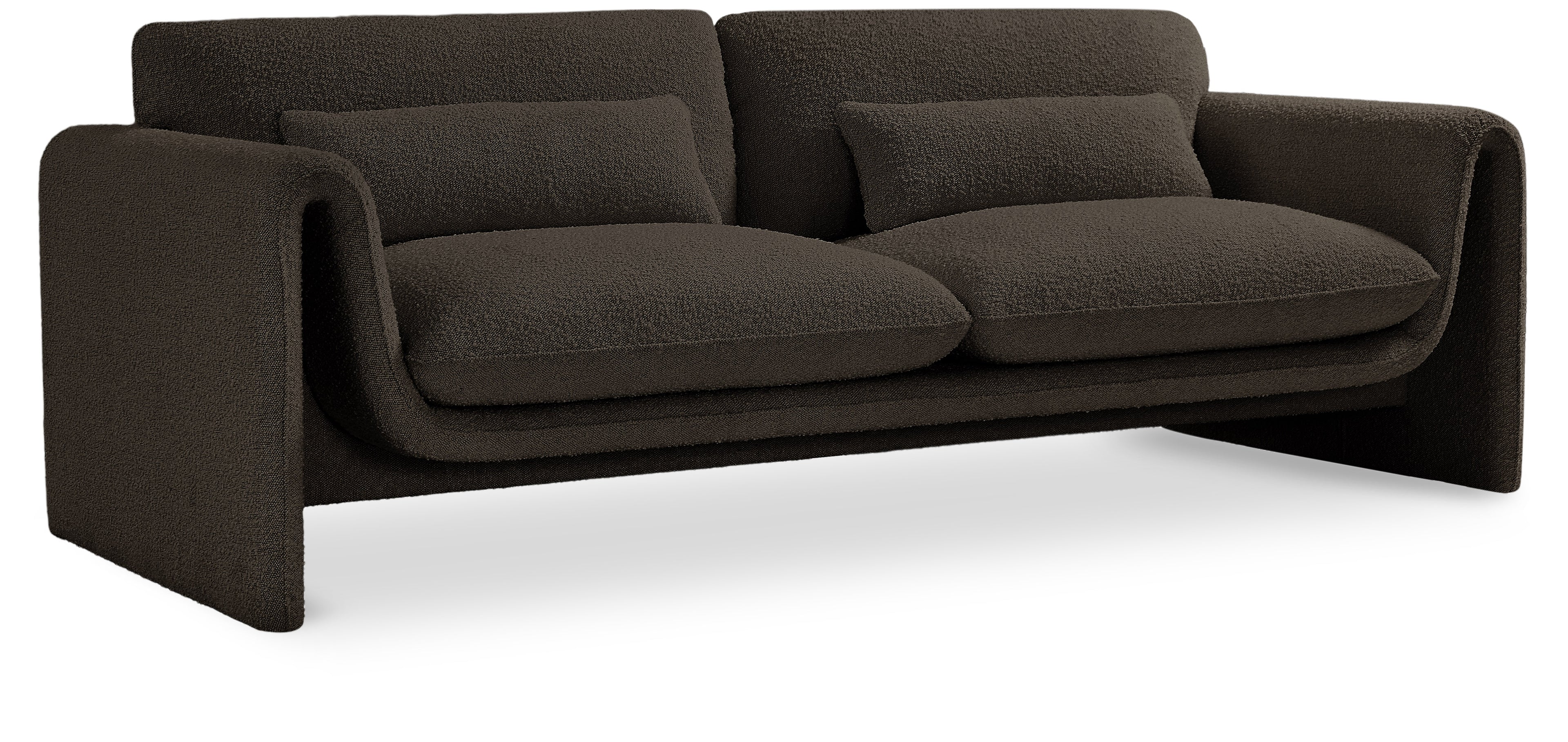 Stylus Boucle Fabric Sofa