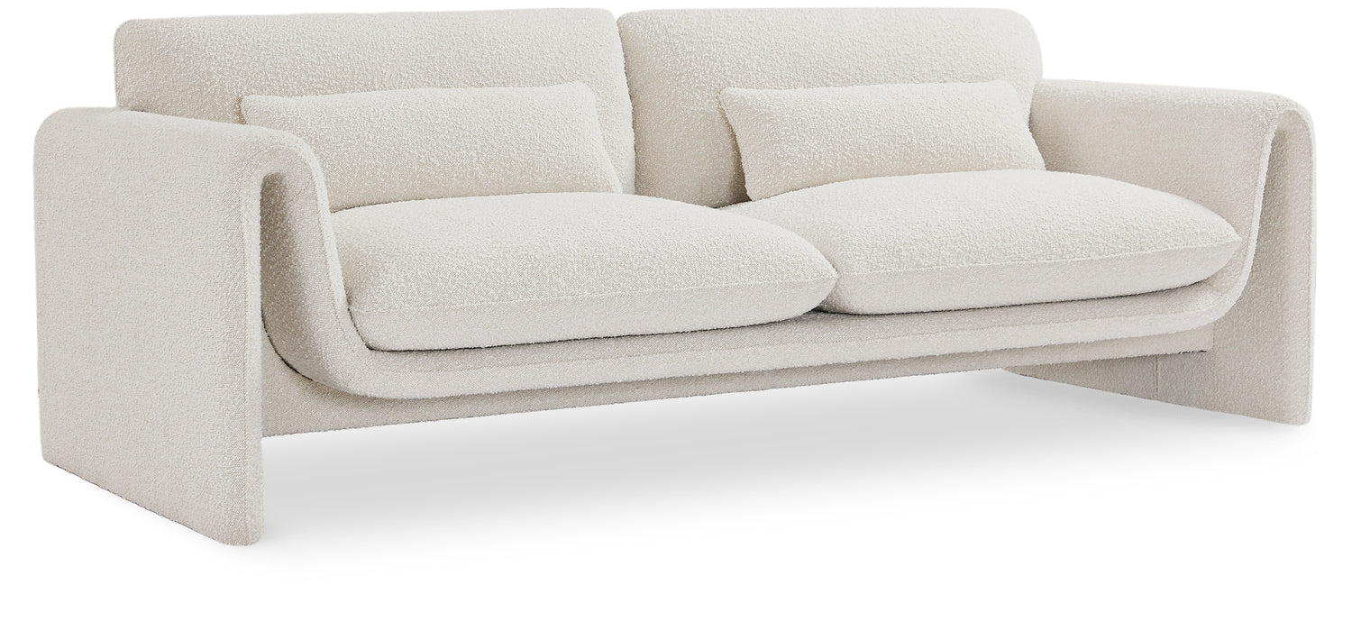 Stylus Boucle Fabric Sofa