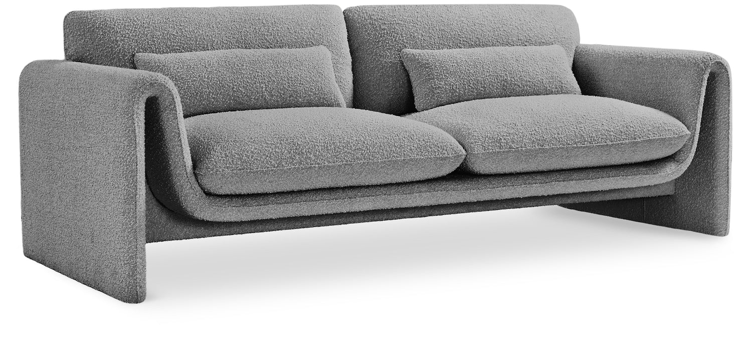 Stylus Boucle Fabric Sofa