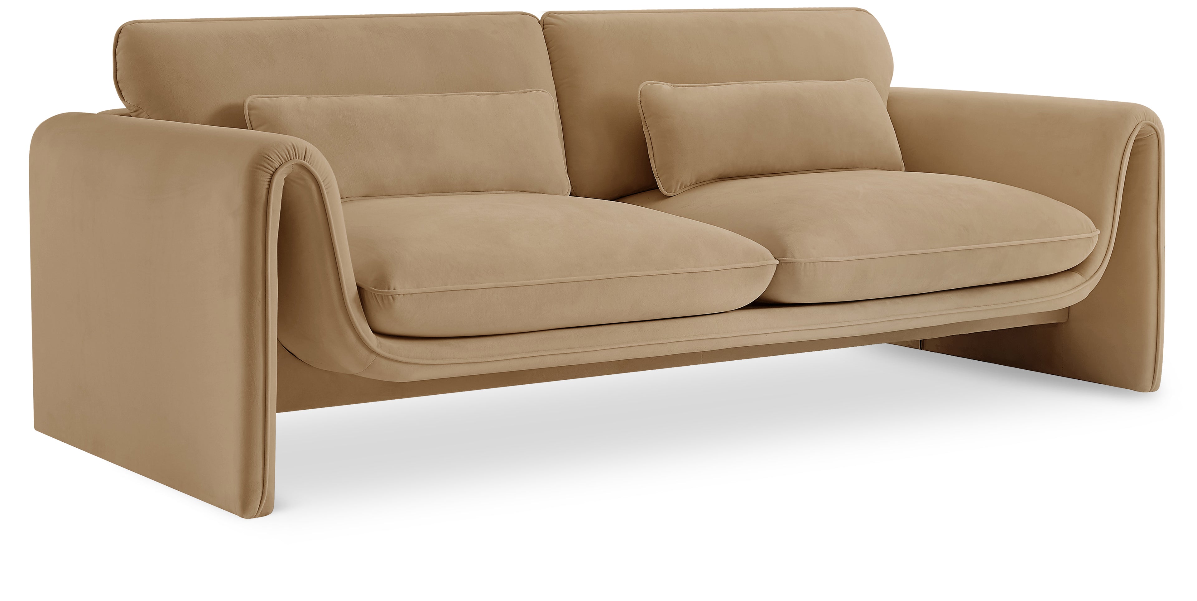 Sloan Velvet Fabric Sofa