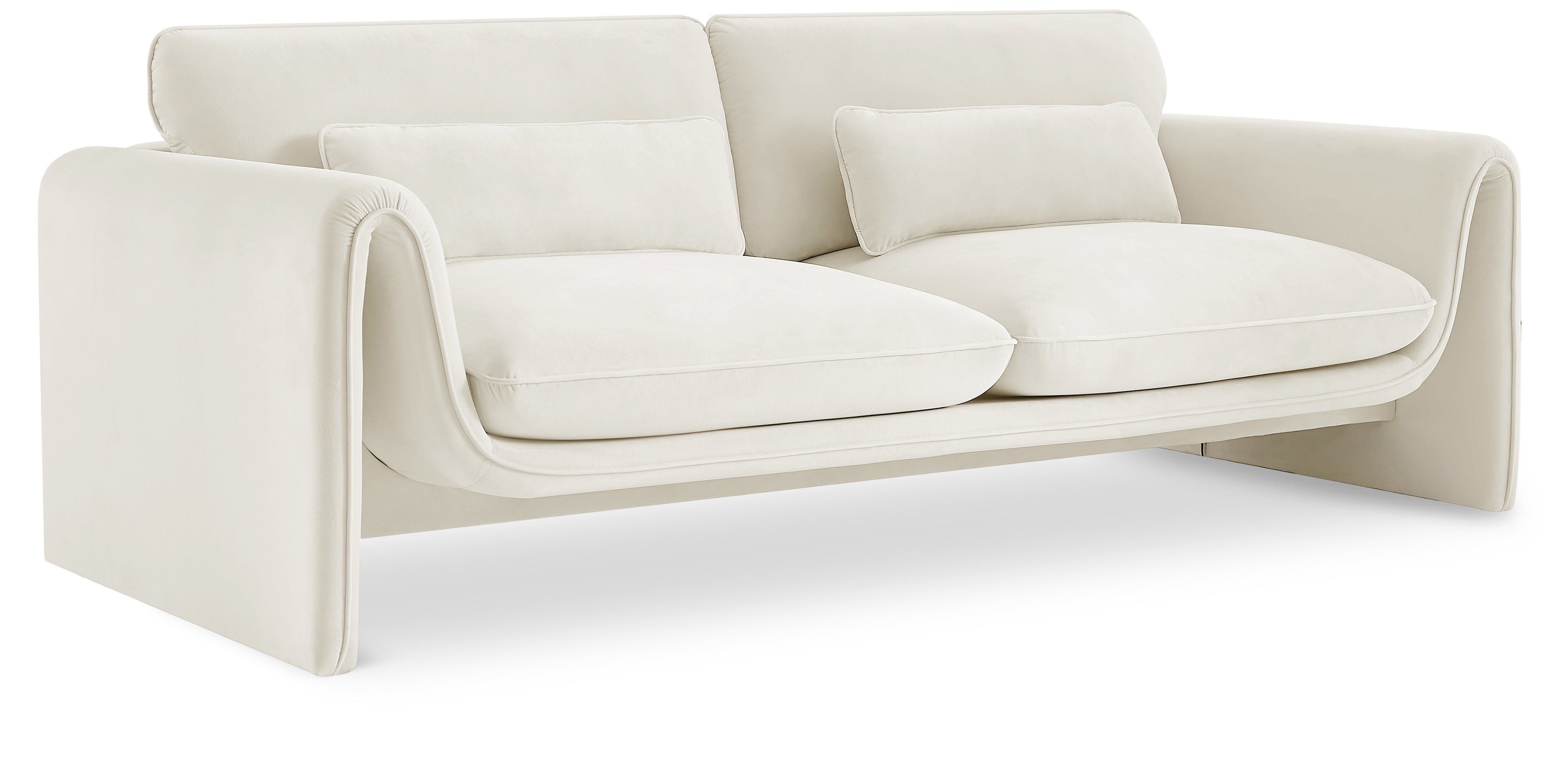 Sloan Velvet Fabric Sofa