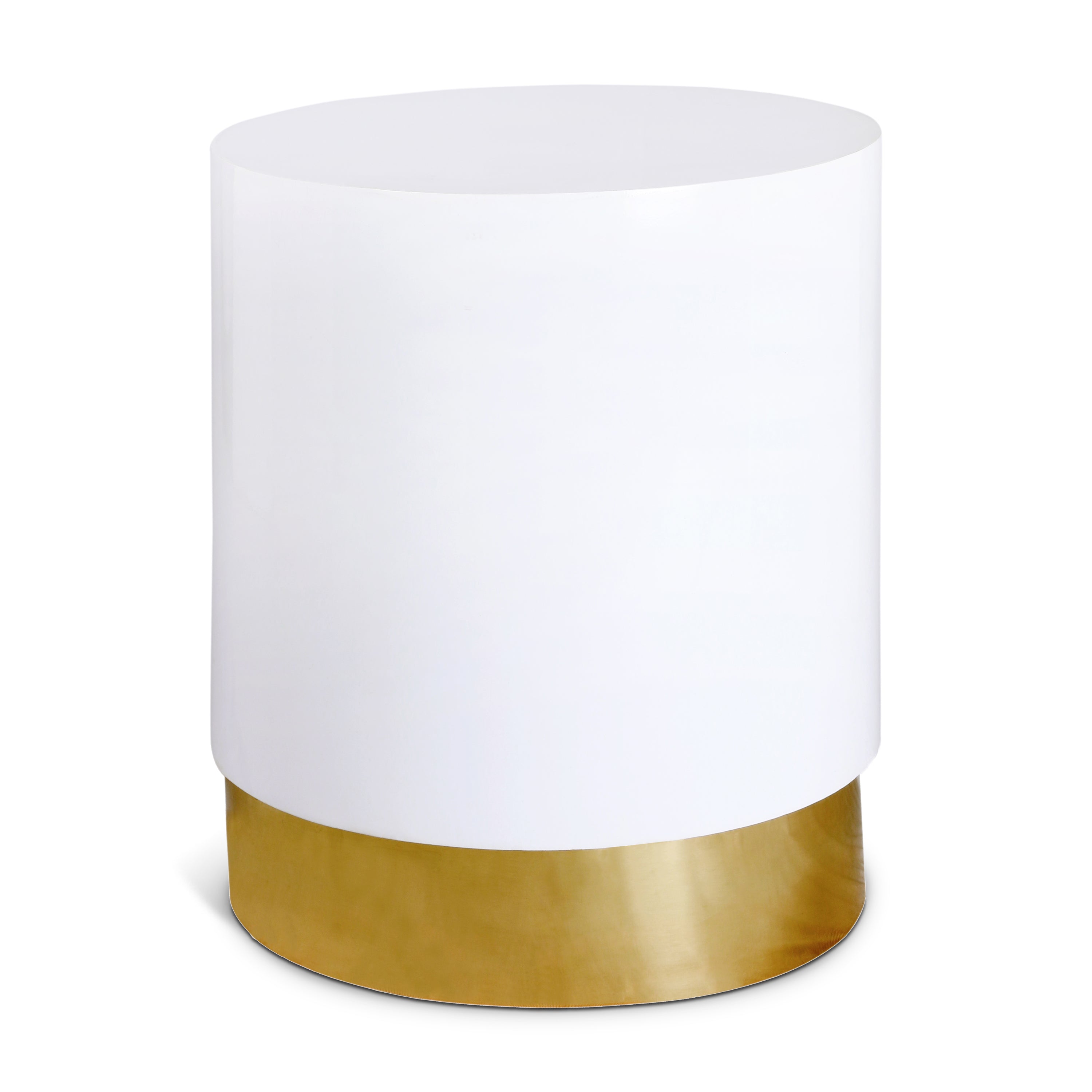 Deco White/End Table