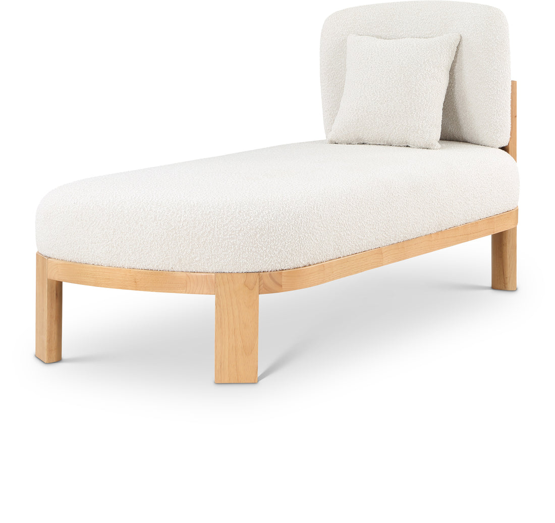 Maybourne Boucle Fabric Chaise/Bench