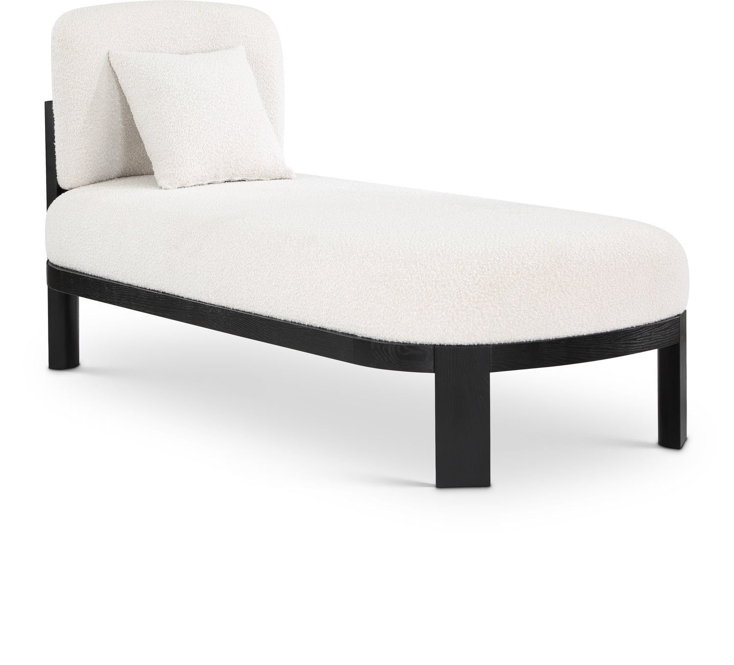 Maybourne Boucle Fabric Chaise/Bench