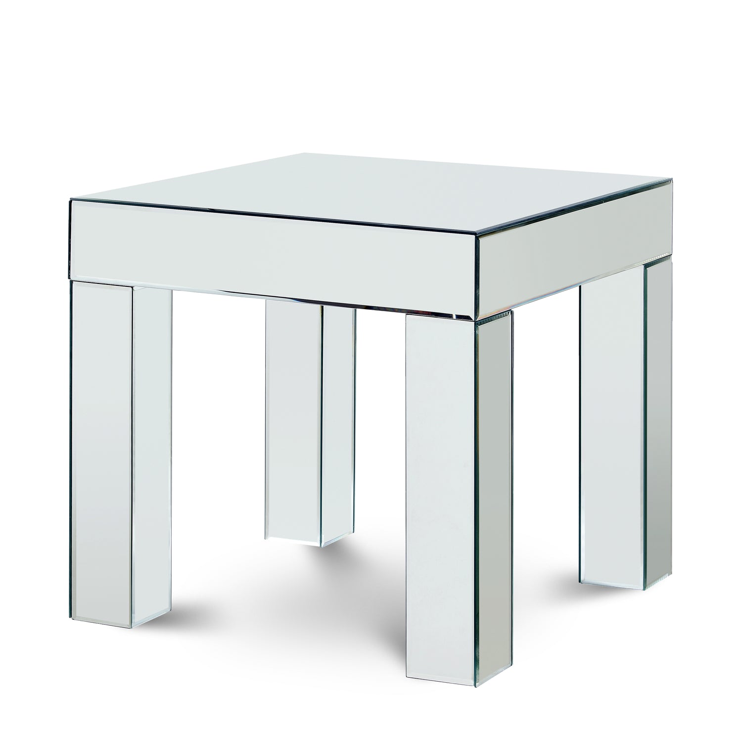 Lainy Mirrored End Table