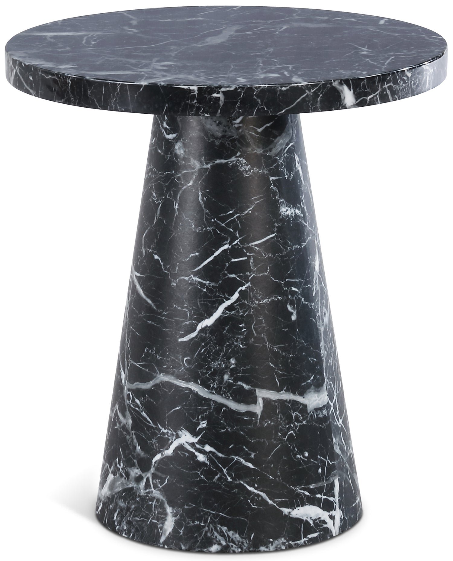 Omni Faux Marble End Table