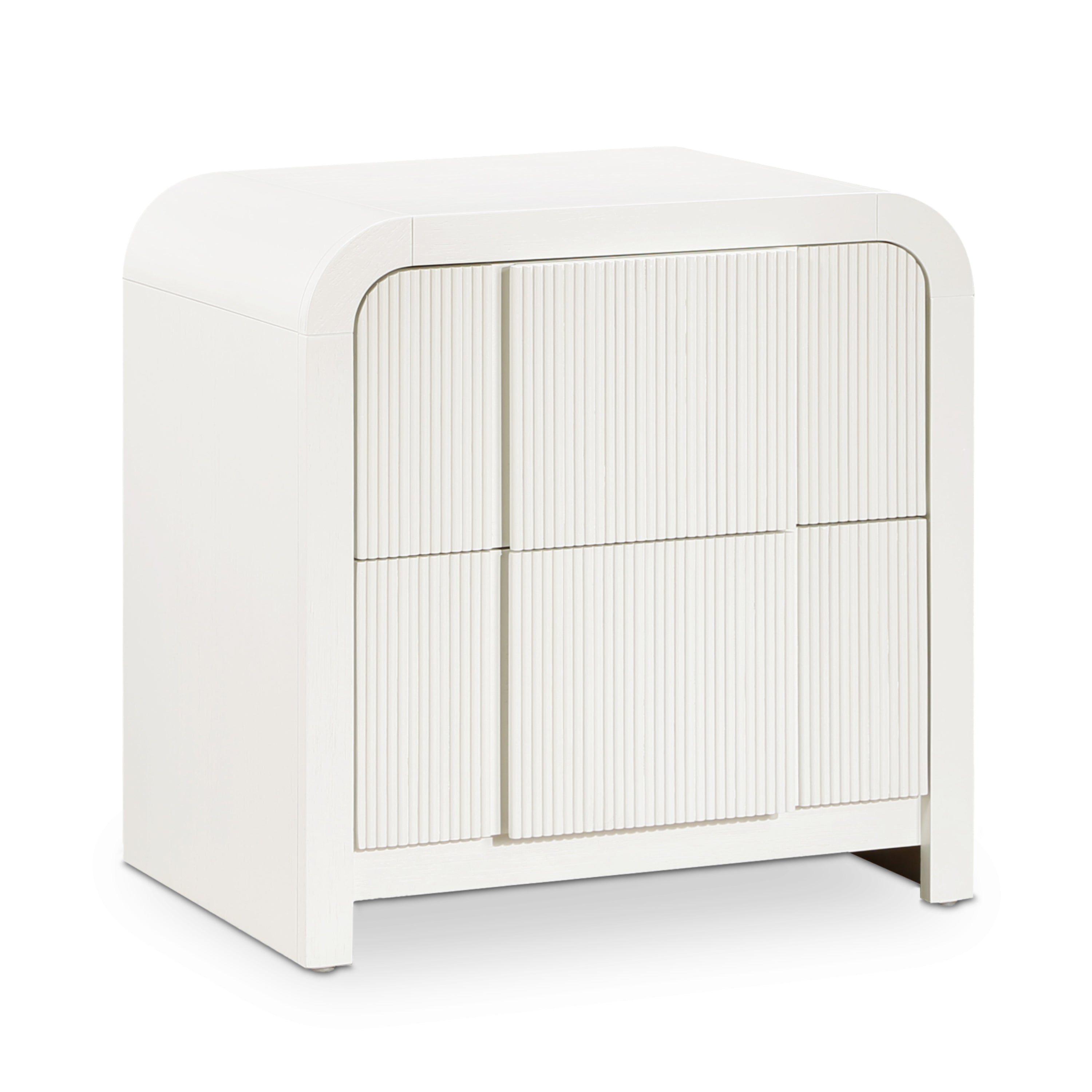 Fluted Night Stand