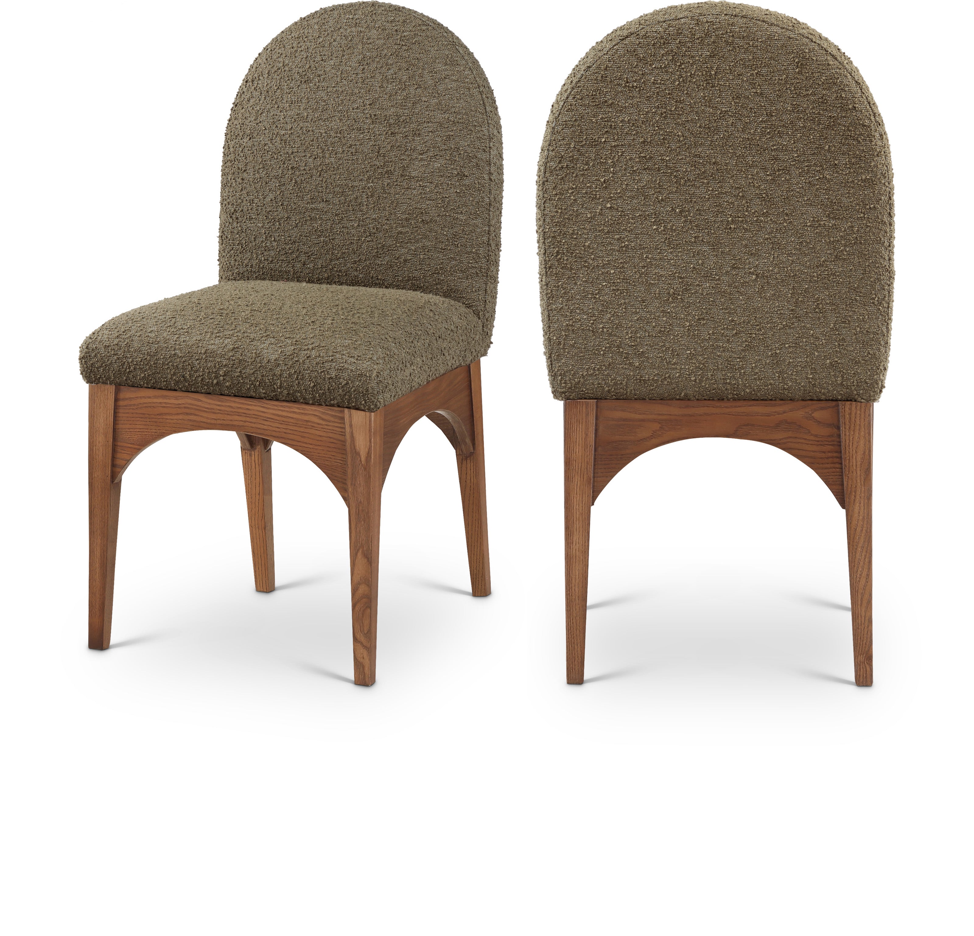 Waldorf Boucle Fabric Dining Chair, Set of 1