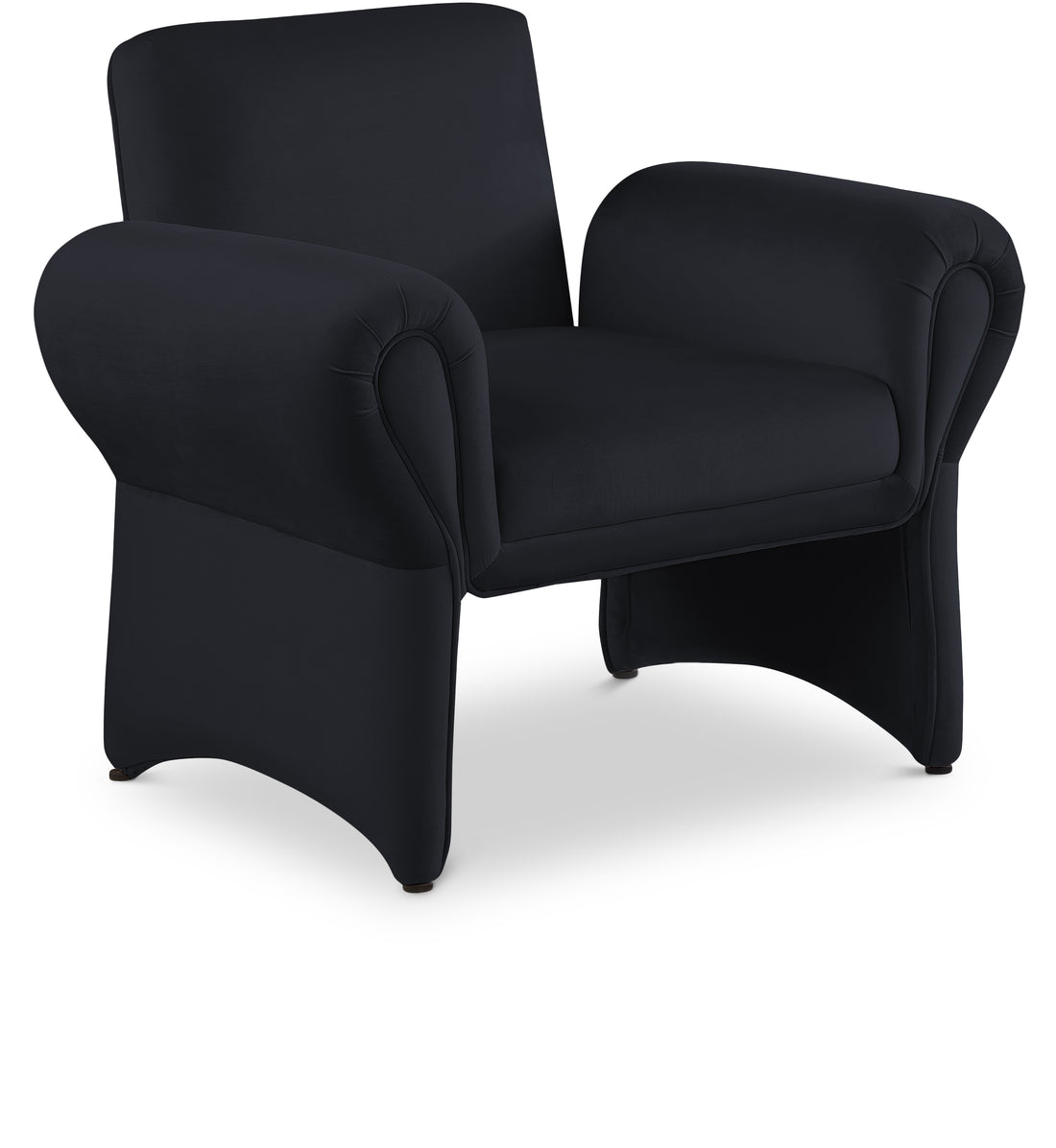 Fleurette Velvet Accent Chair