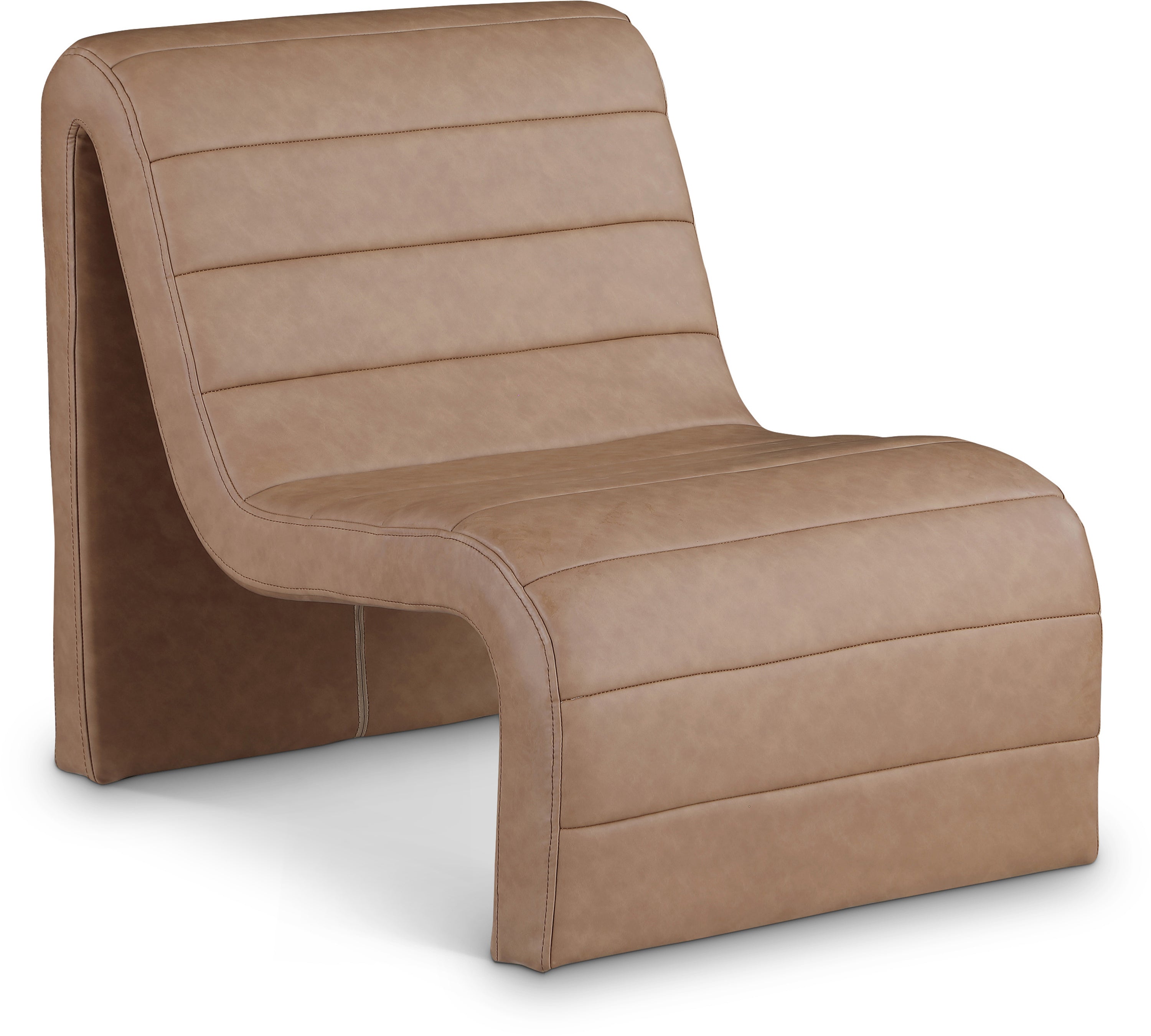 Ivy Vegan Leather Accent Chair