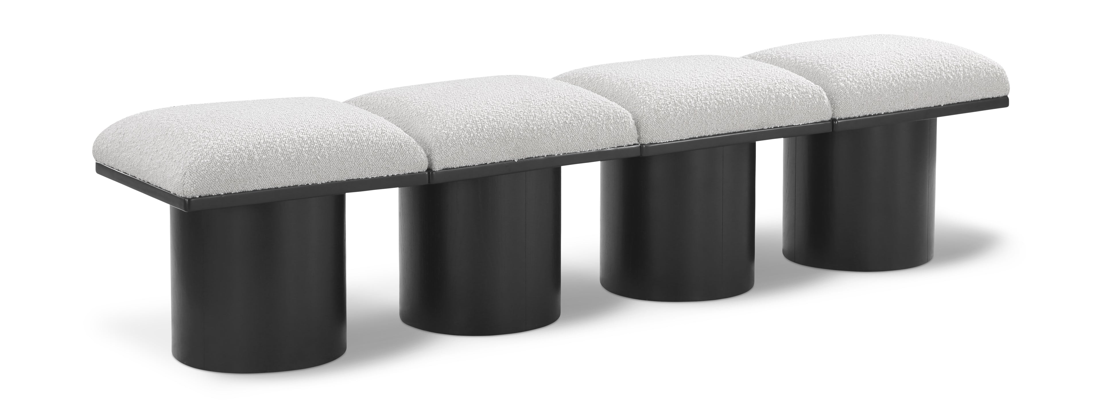 Pavilion-Boucle-Fabric-Bench-4-pc.