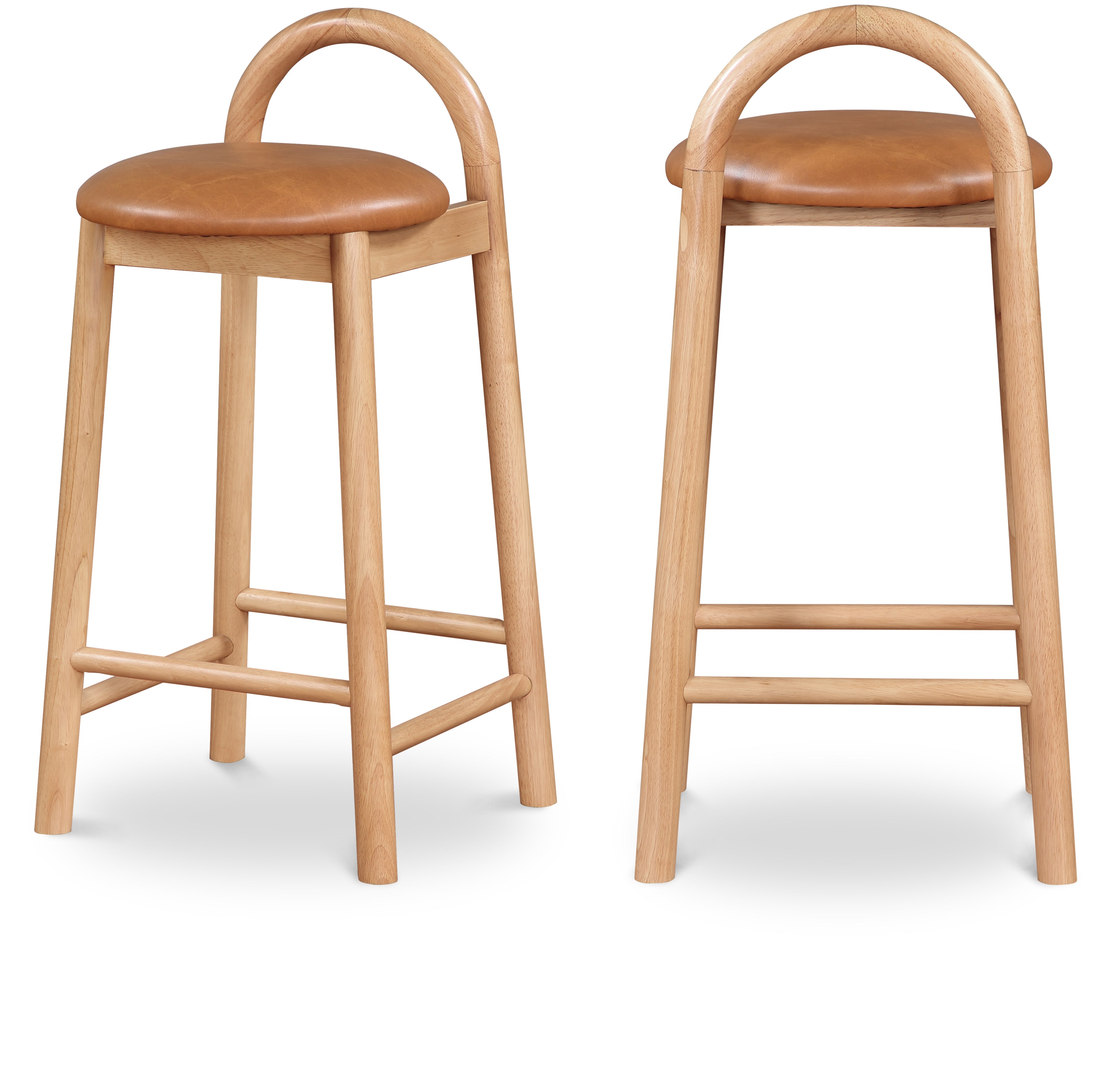 Calvin Vegan Leather Stool