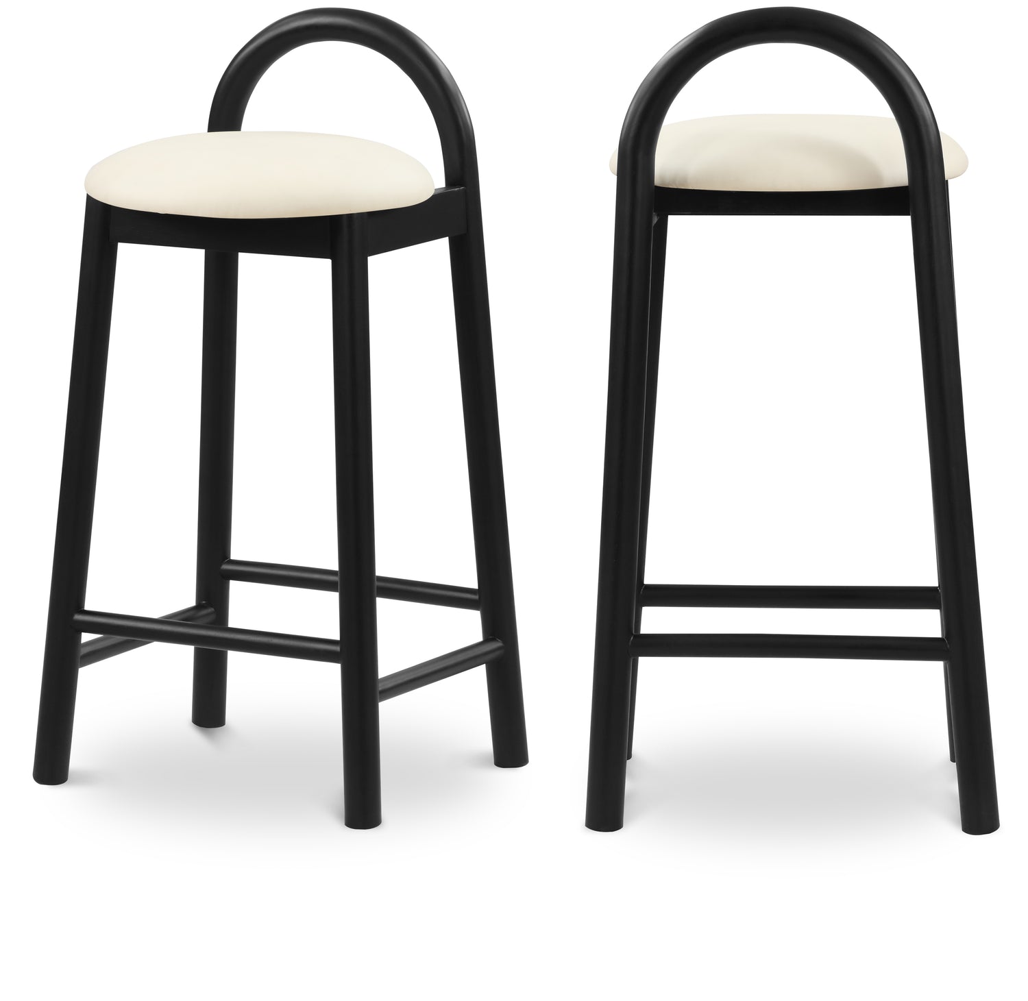 Calvin Vegan Leather Stool