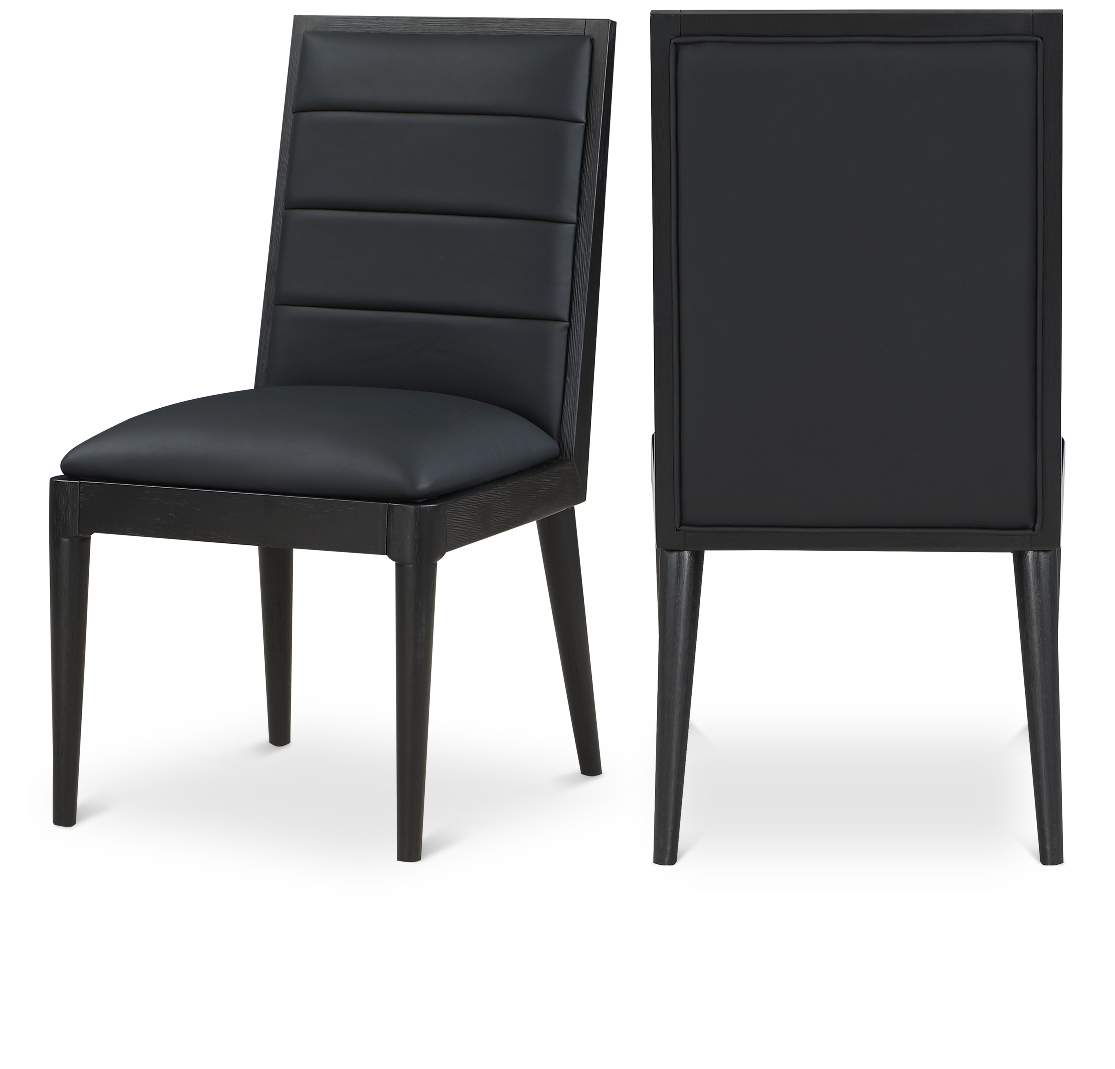 Bristol Vegan Leather Dining Chair, Set of 2