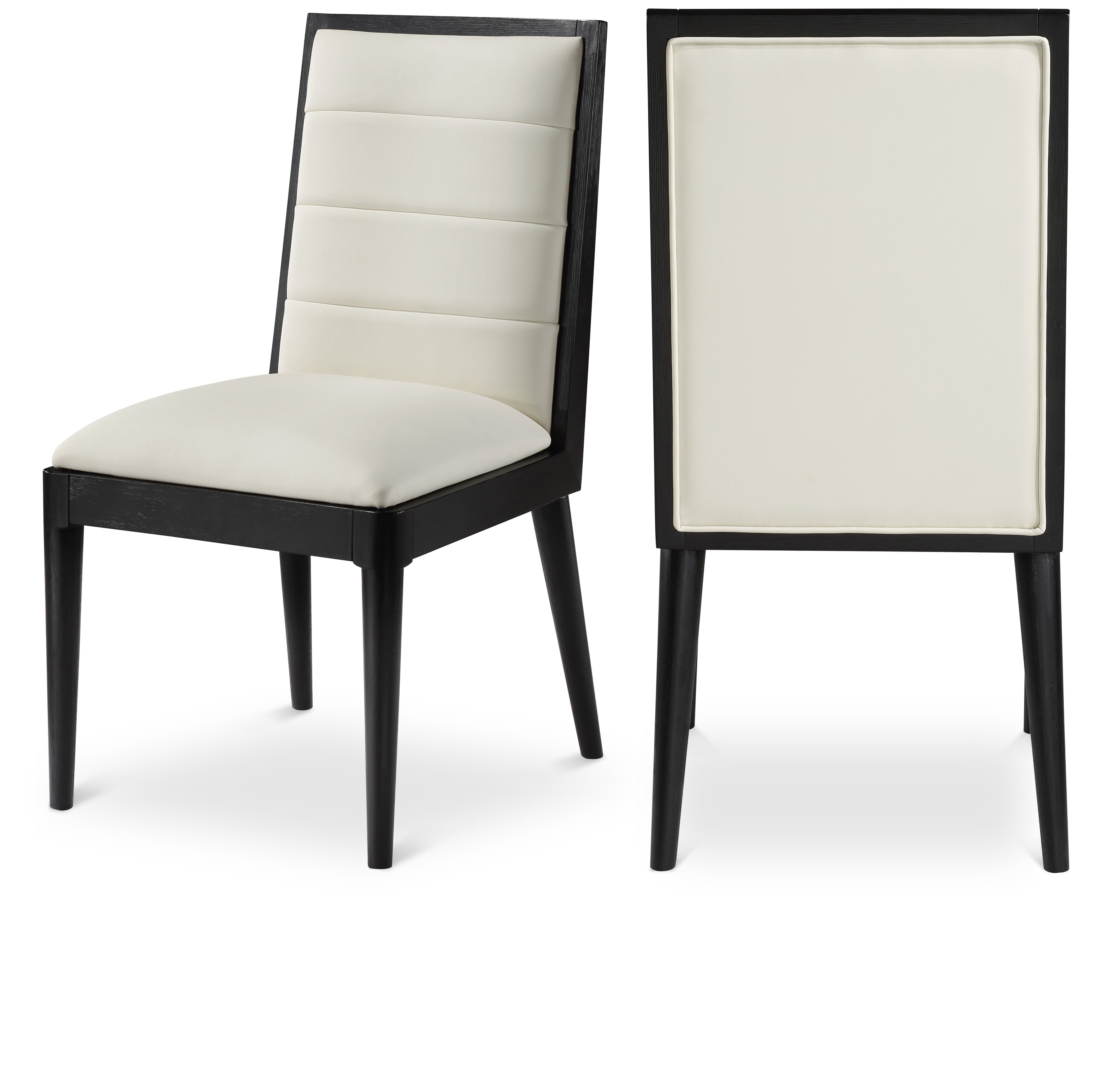 Bristol Vegan Leather Dining Chair, Set of 2