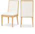 Bristol Linen Textured Fabric Dining Chair, Set of 2