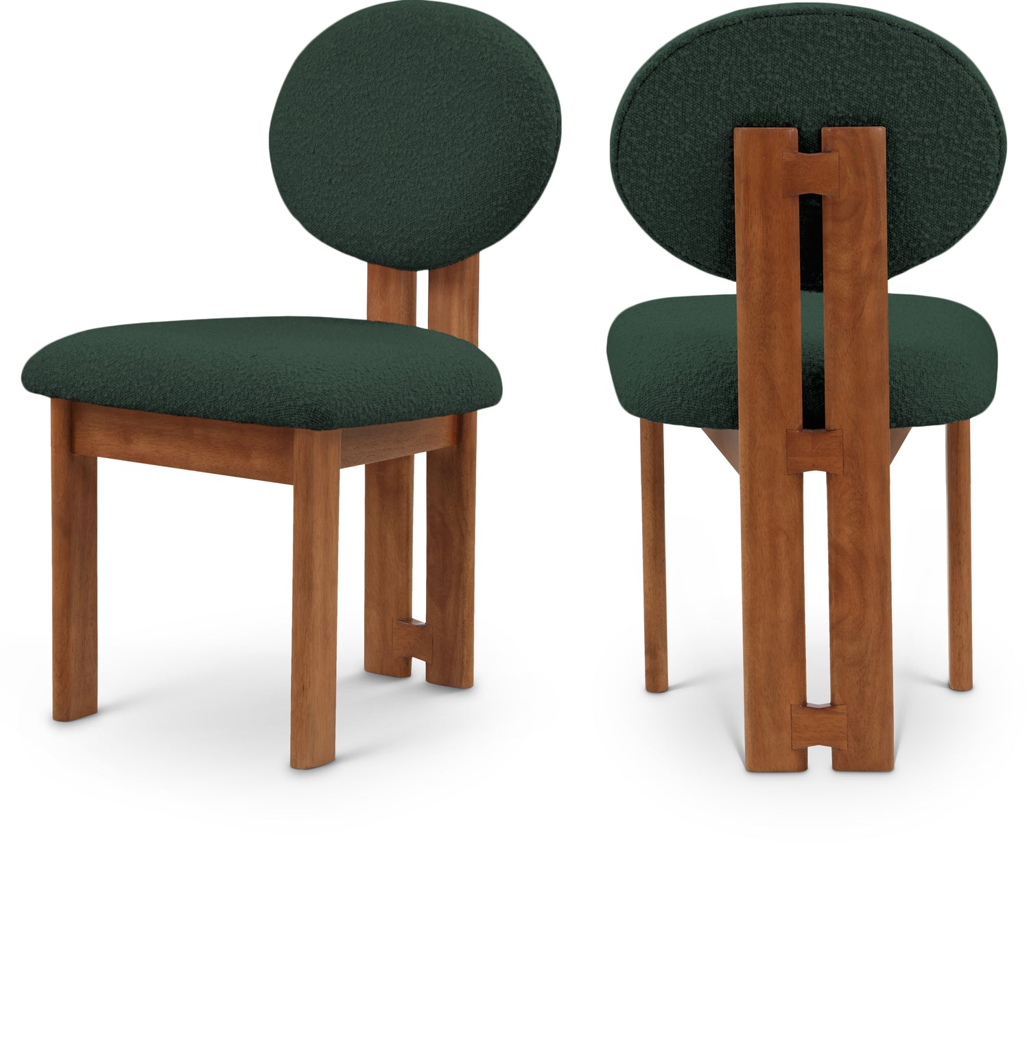 Napa Boucle Fabric Dining Chair, Set of 2