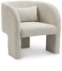 Sawyer Weaved Polyester Fabric Accent Chair