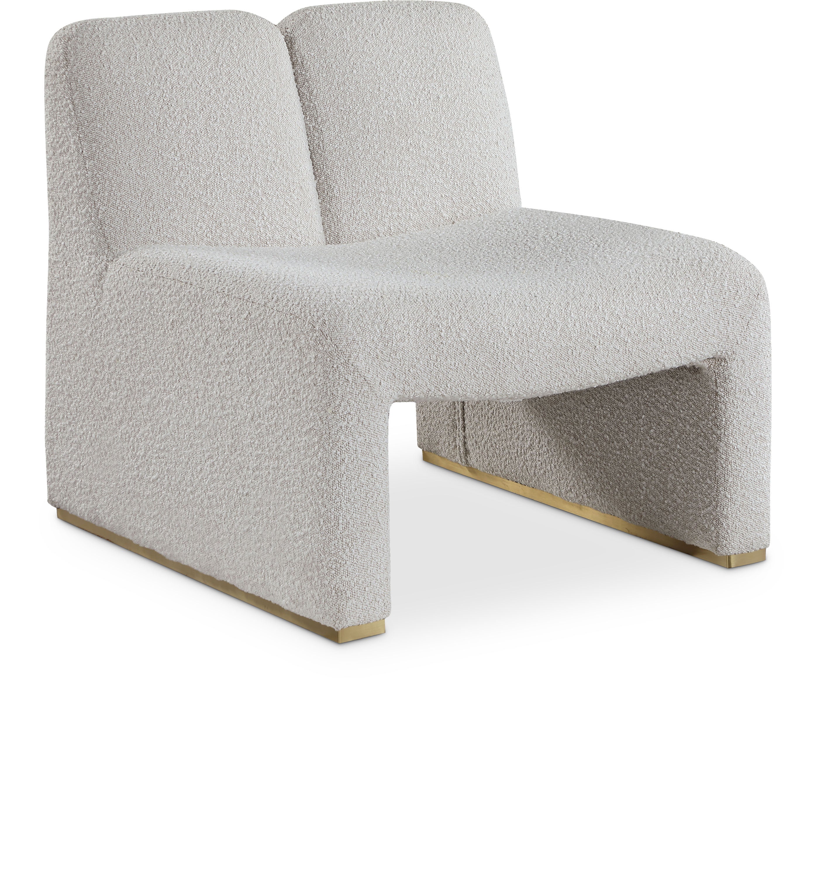 Alta Boucle Fabric Accent Chair