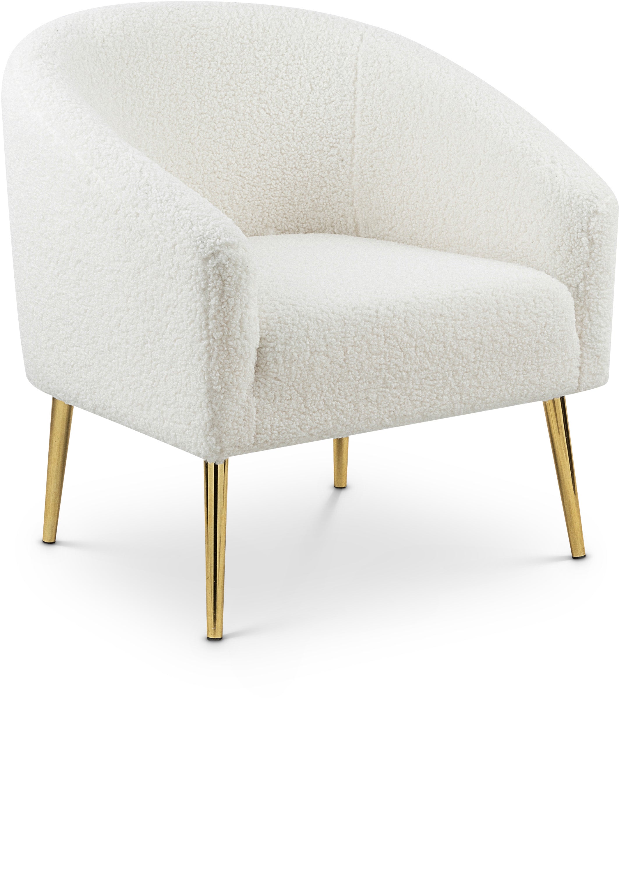 Barlow Faux Sheepskin Fur Accent Chair