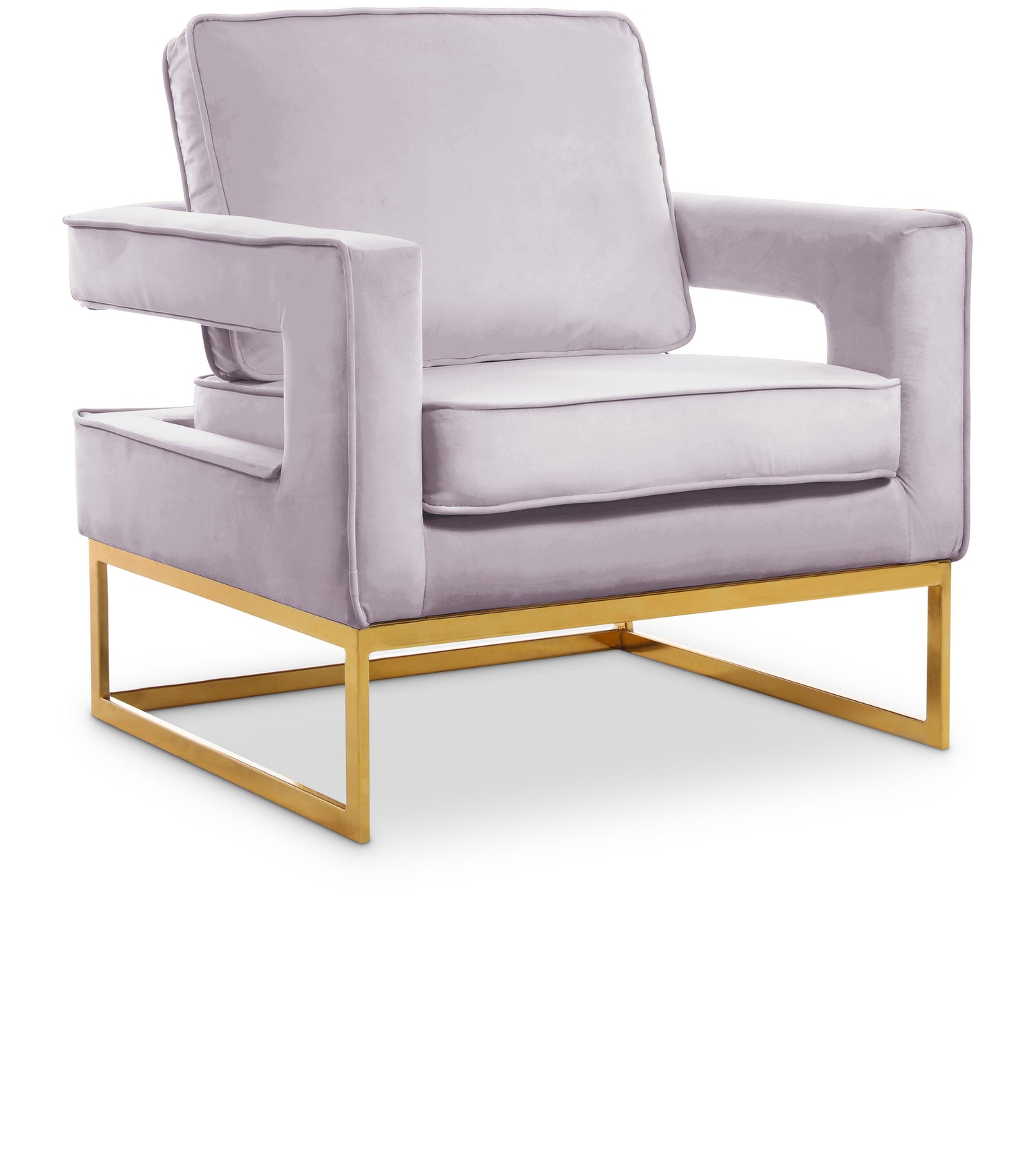 Noah Velvet Accent Chair