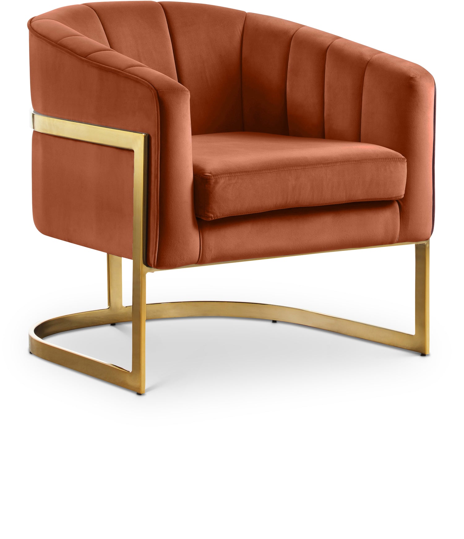 Carter Velvet Accent Chair