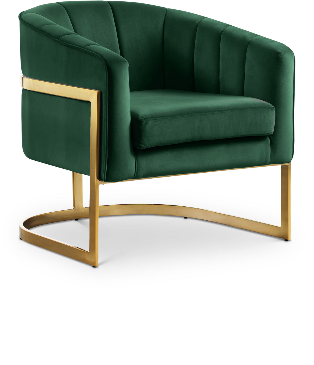 Carter Velvet Accent Chair