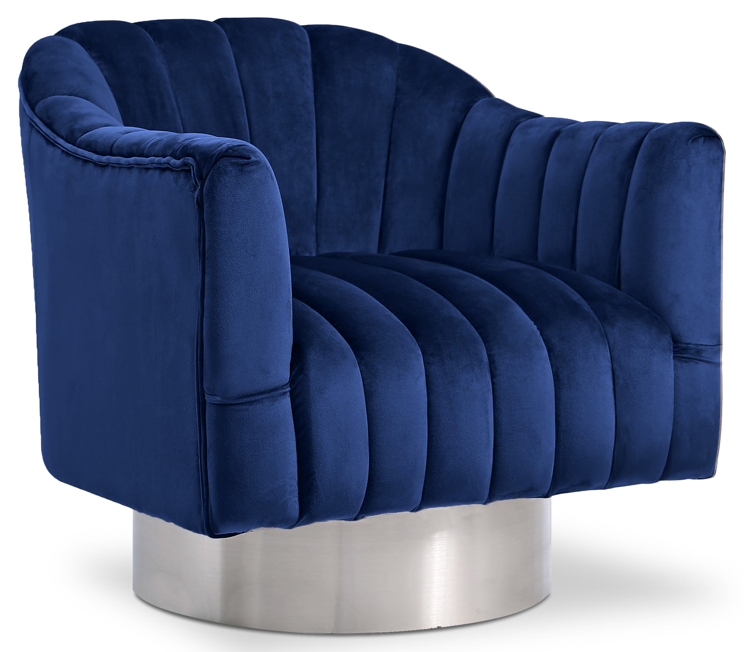 Farrah Velvet Accent Chair