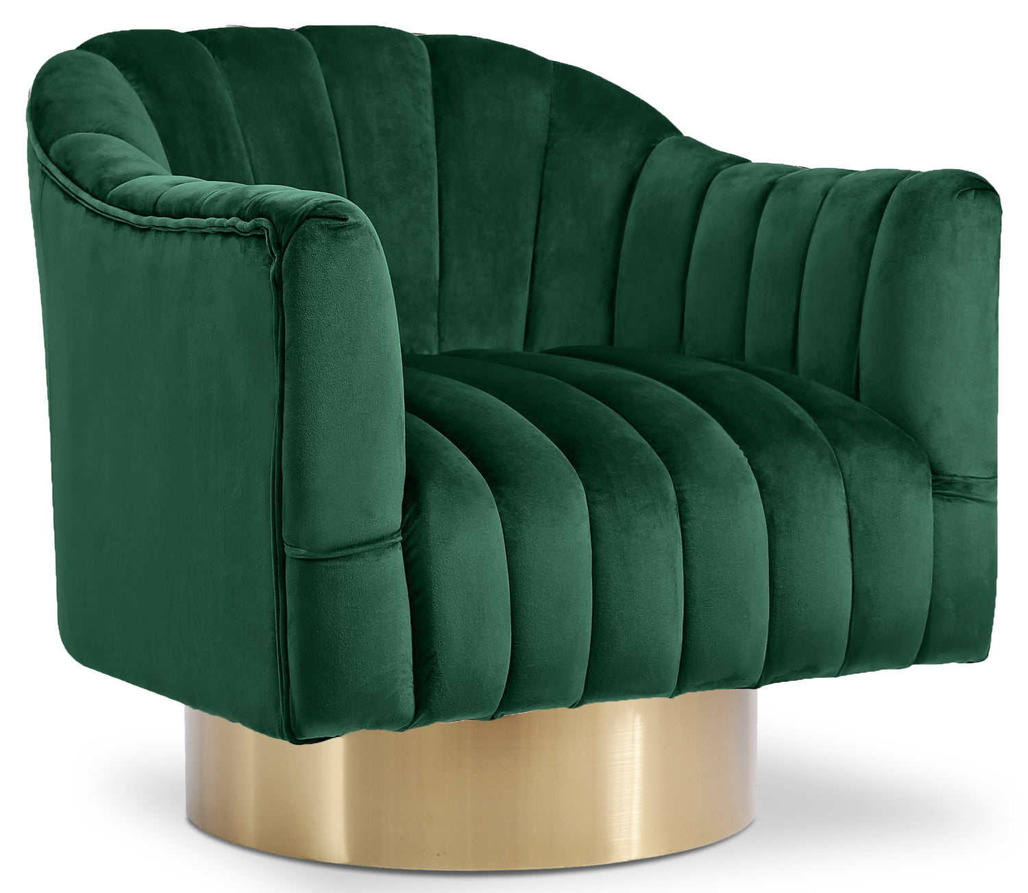 Farrah Velvet Accent Chair