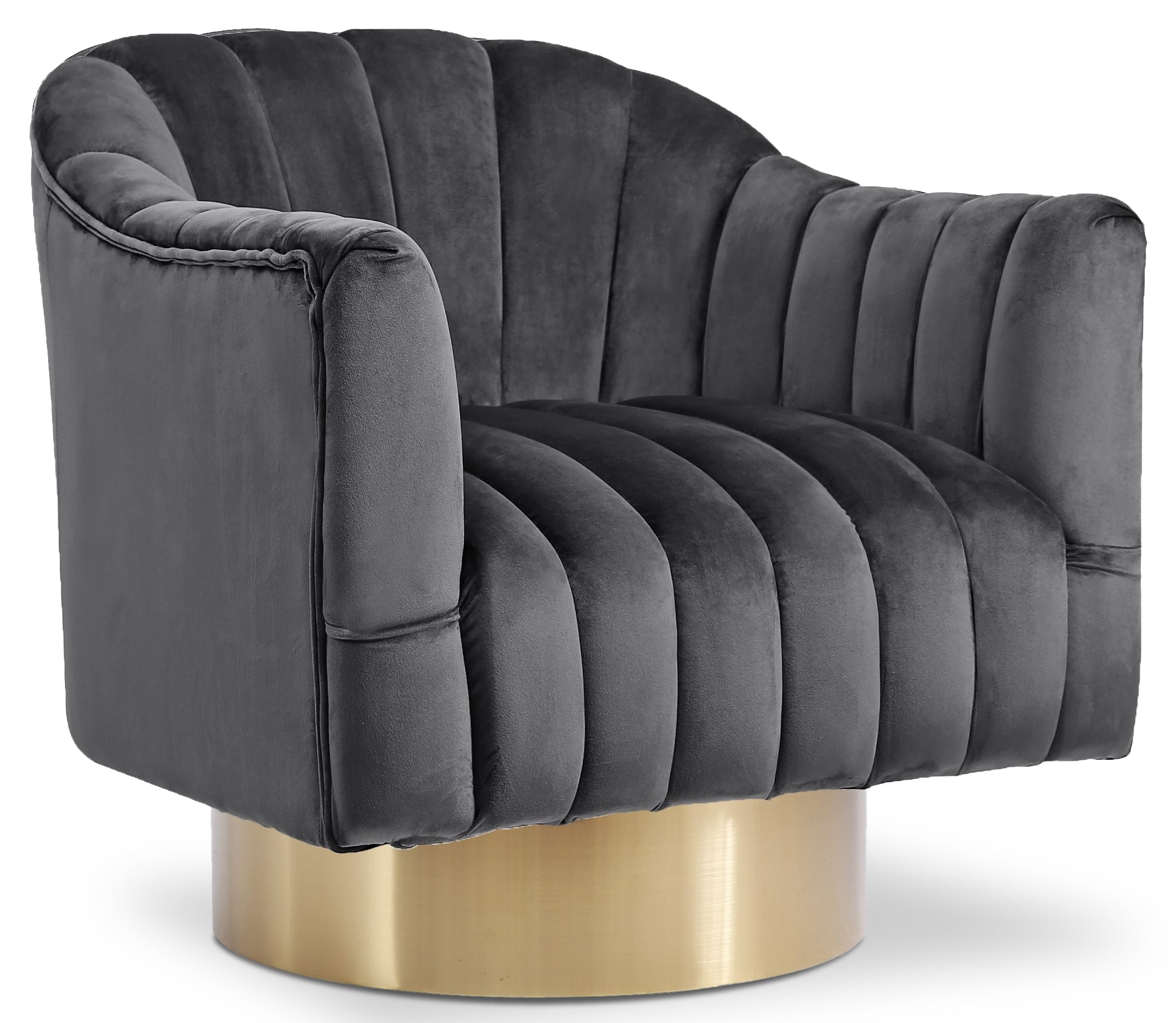 Farrah Velvet Accent Chair