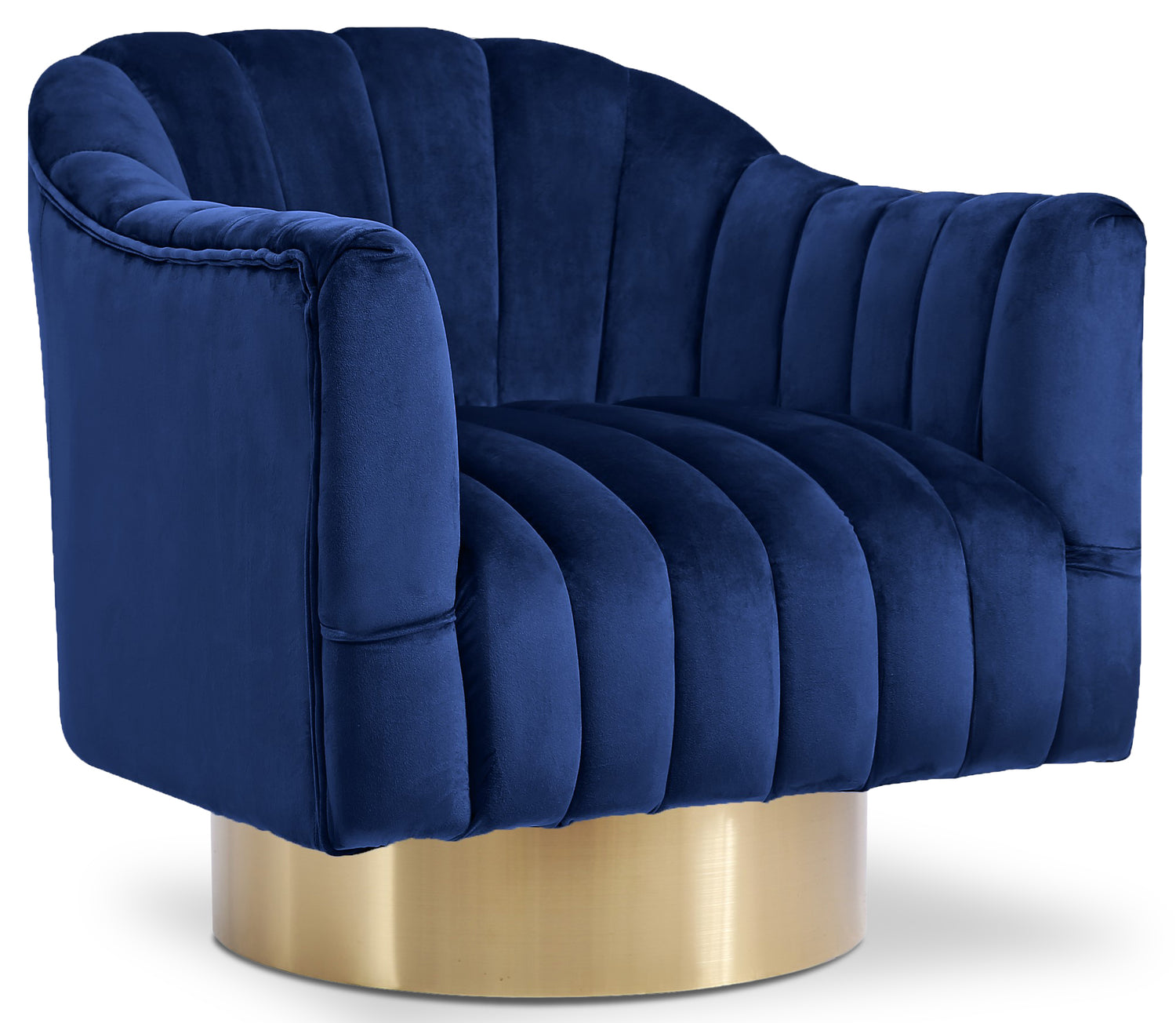 Farrah Velvet Accent Chair