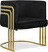 Rays Velvet Accent Chair