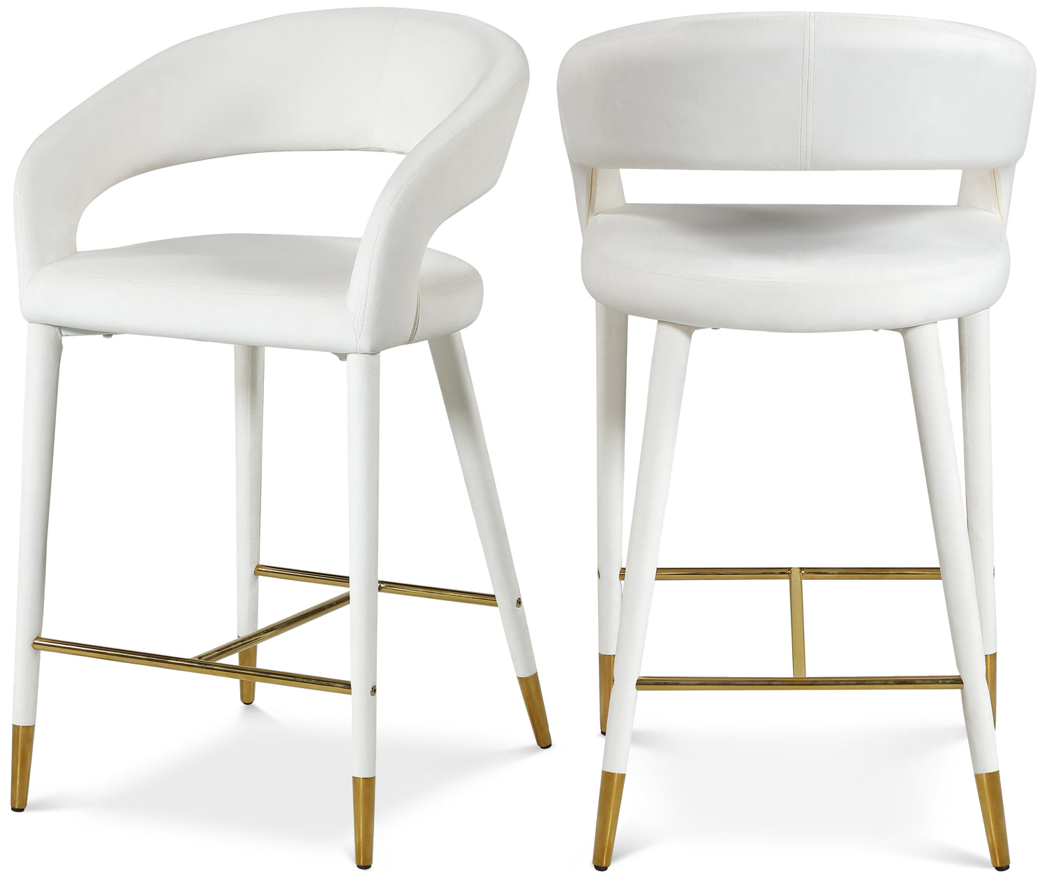 Destiny Velvet Stool