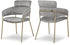 Yara Velvet Dining Chair, Set of 2