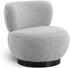 Calais Boucle Fabric Accent Chair