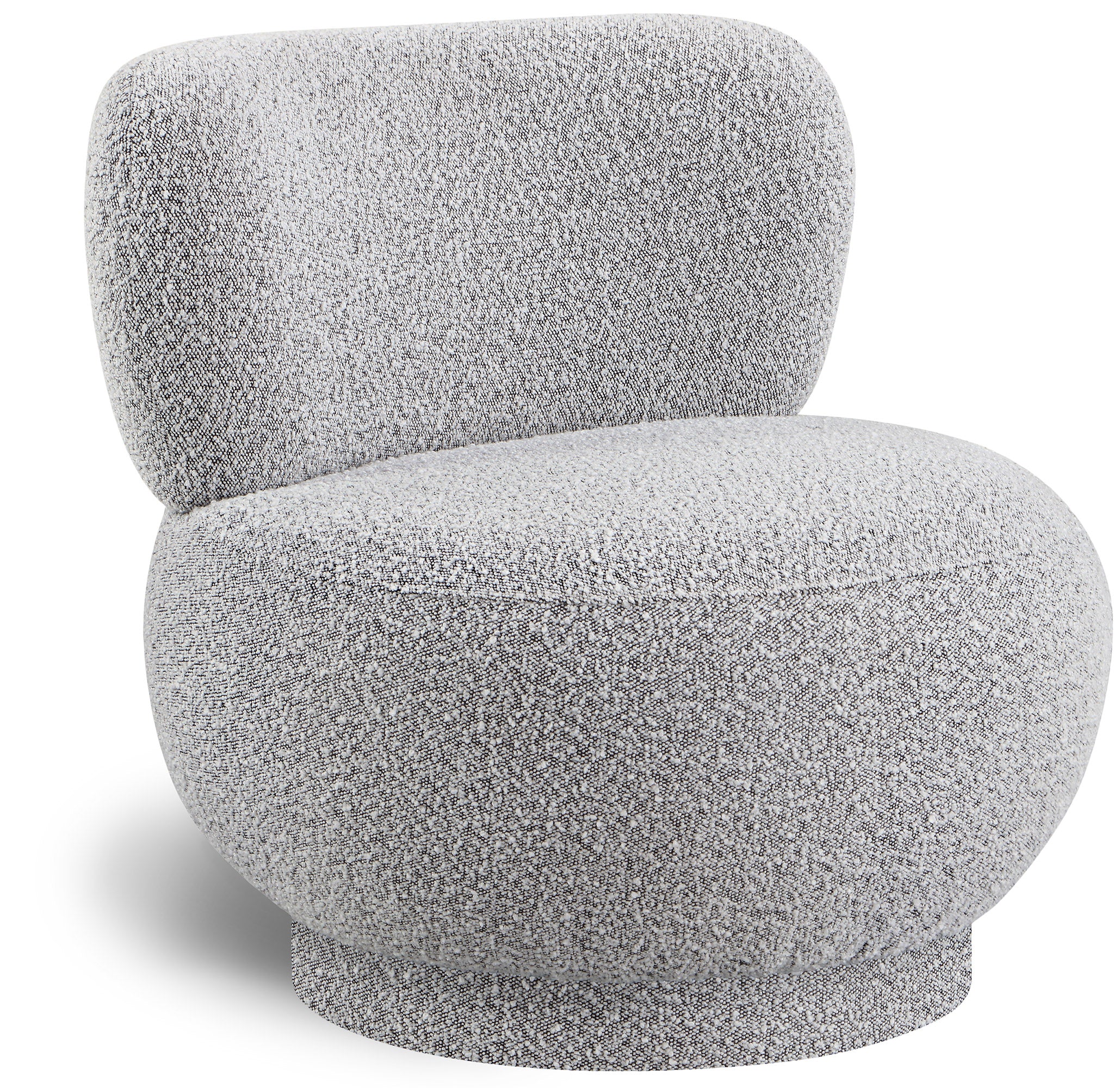 Calais Boucle Fabric Accent Chair