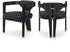 Carlyle Vegan Leather Dining Chair, Set of 1