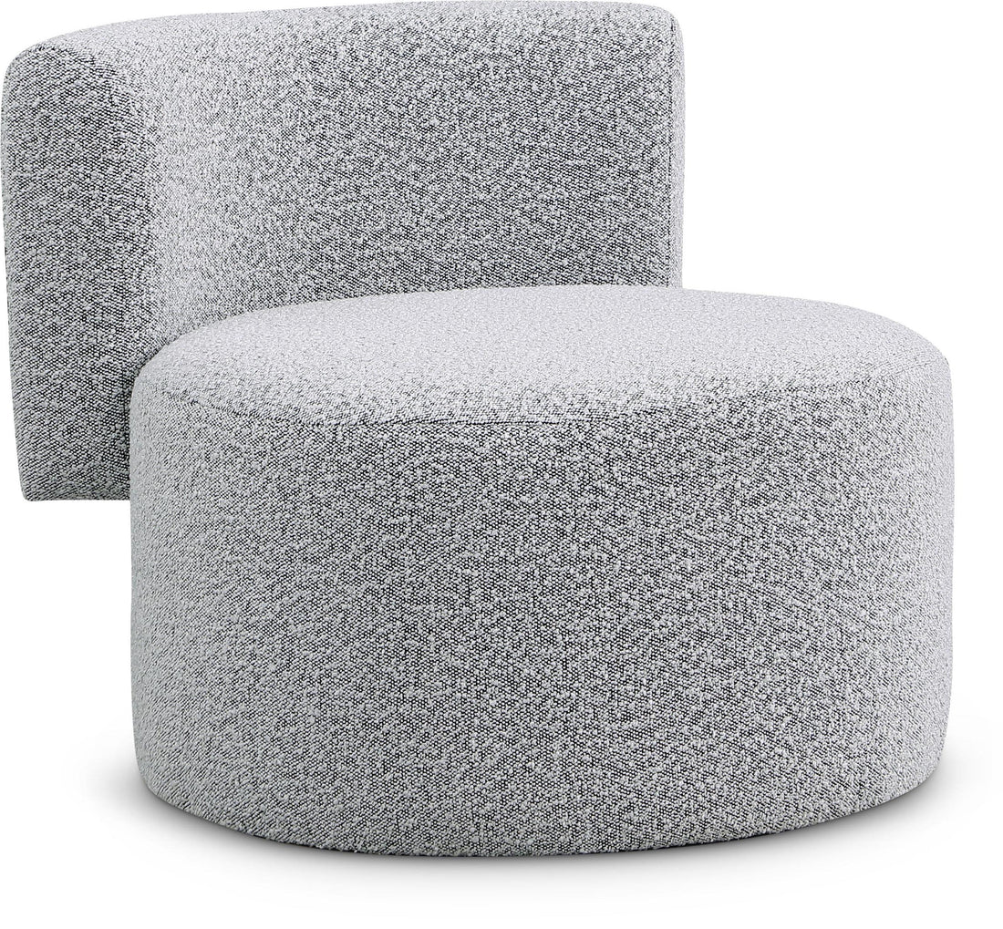 Como Boucle Fabric Accent Chair