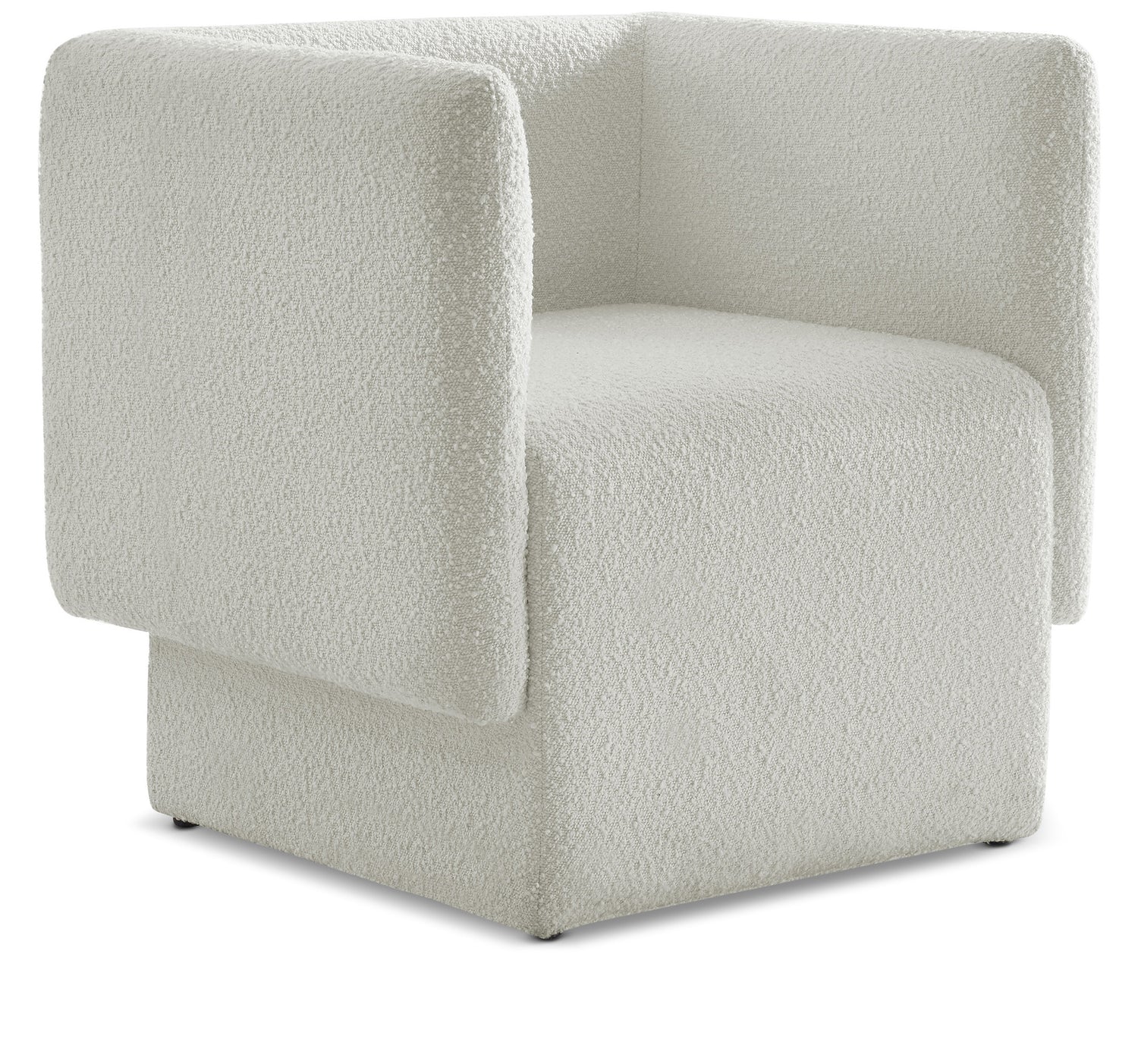 Vera Boucle Fabric Accent Chair