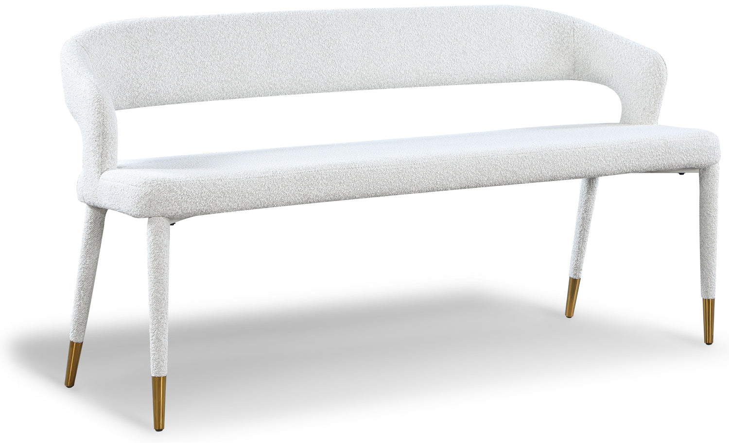 Destiny-Cream-Boucle-Fabric-Bench