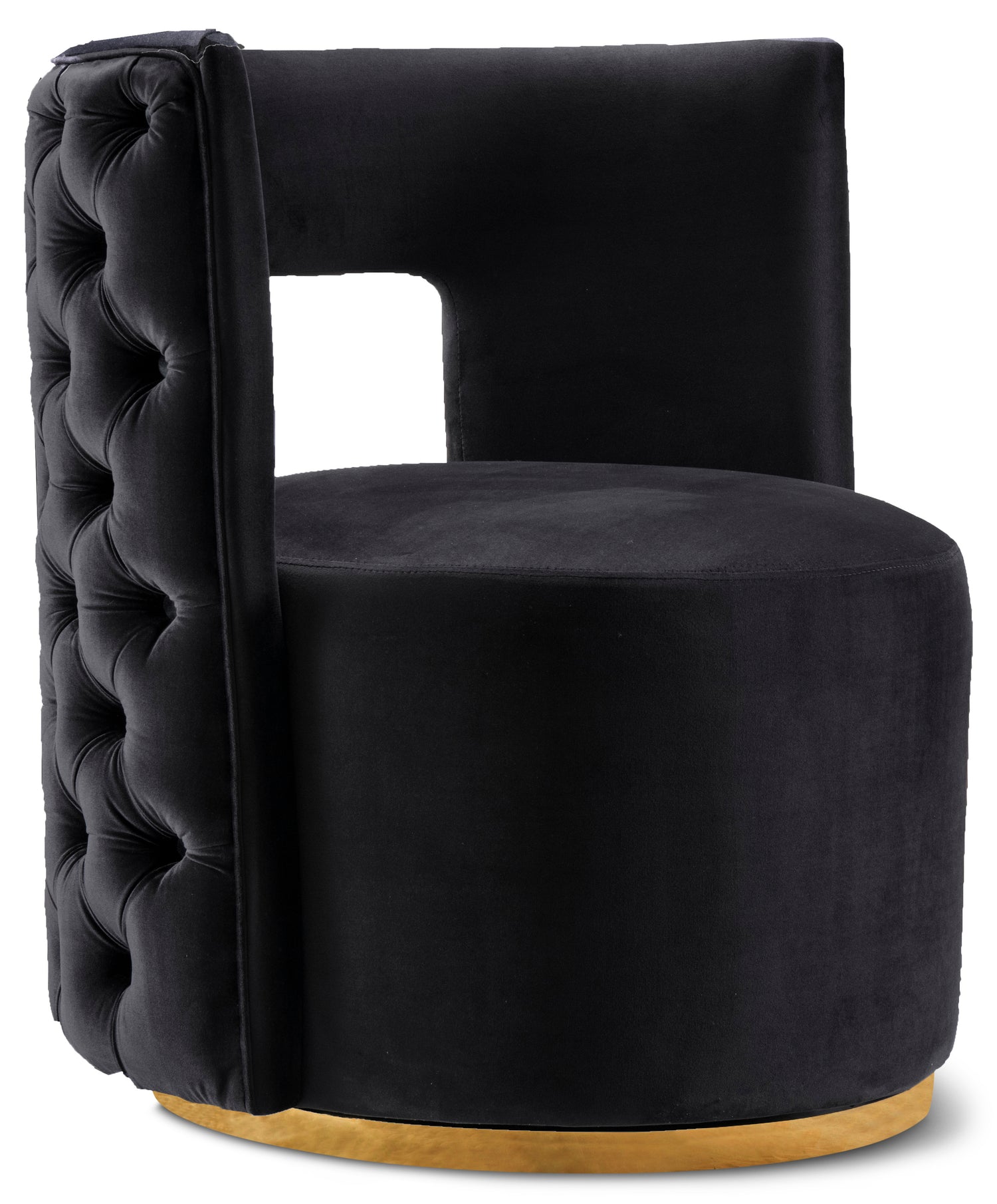 Theo Velvet Accent Chair